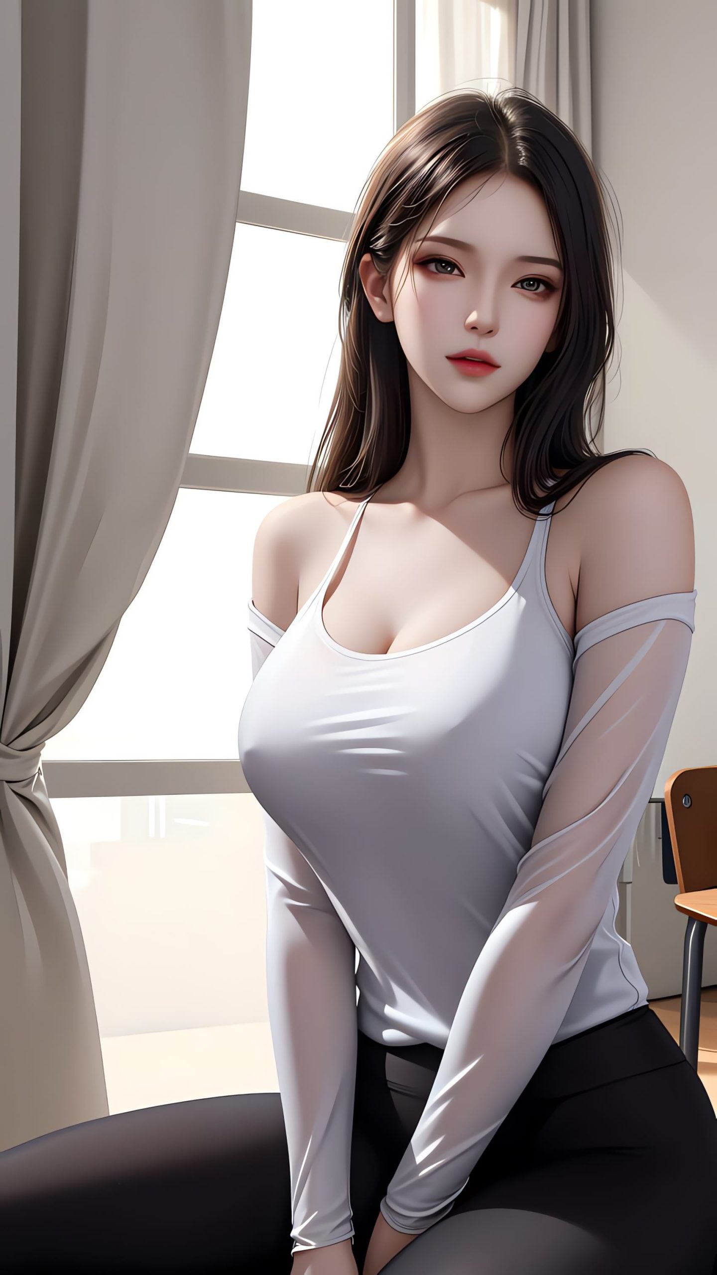 AI绘画 226 美女教师[24P]第4张