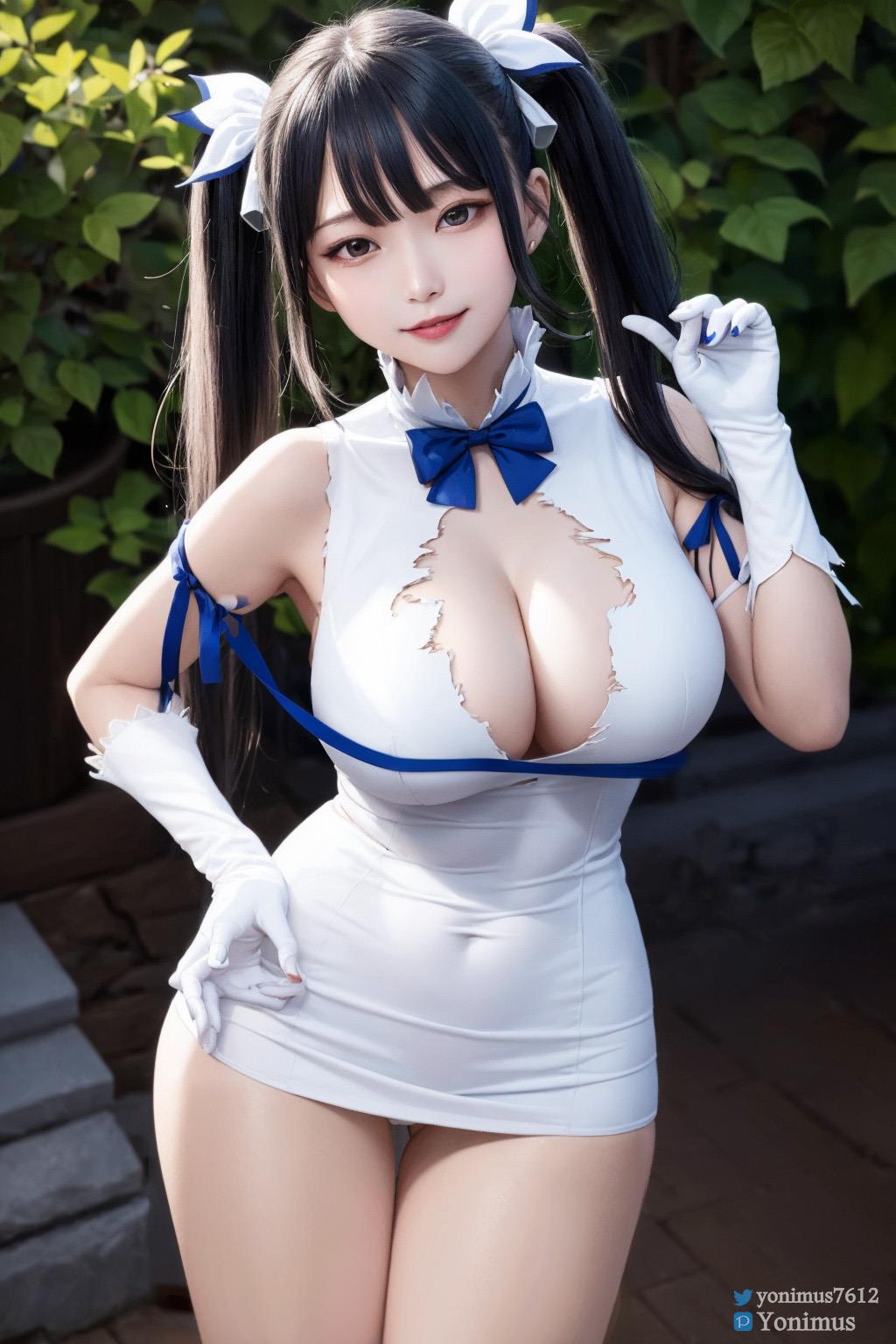 AI绘画 014 Hestia(Danmachi) [22P]第1张