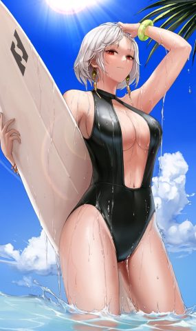 [AI绘画] Boutique 逐浪之夏 Summer of Chasing Waves 系列包[31P]