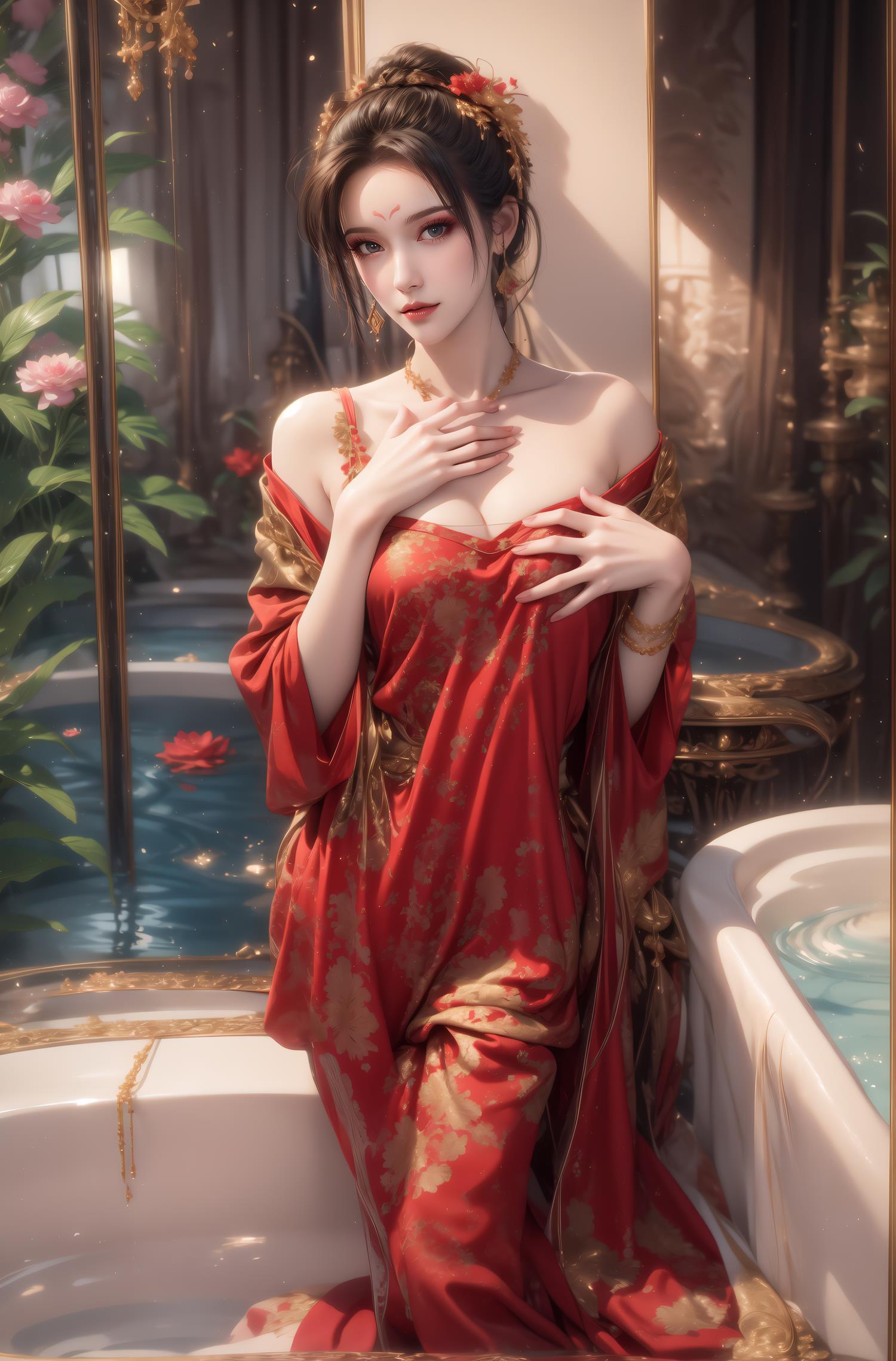 AI绘画 385 画江湖-女帝[13P]第2张