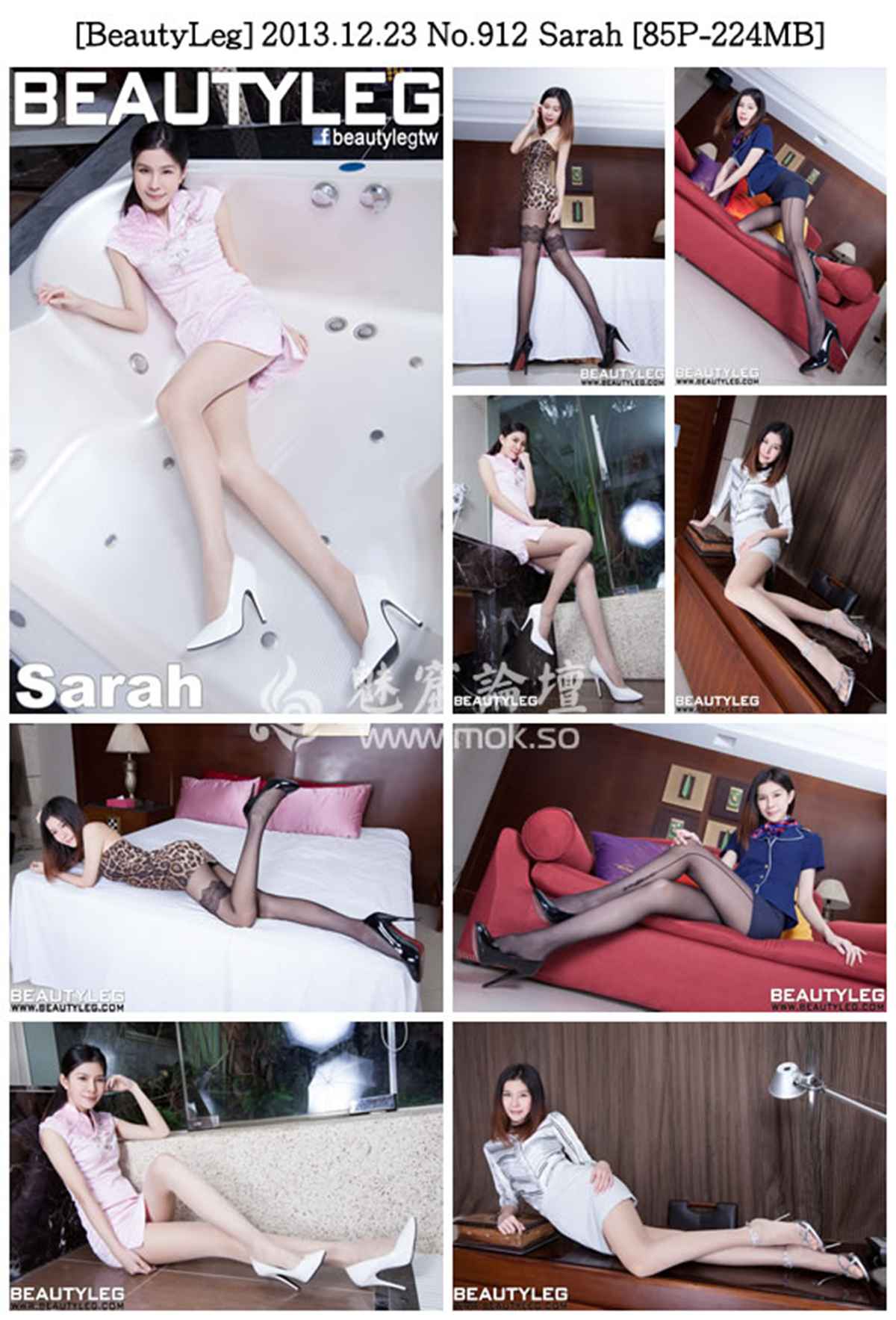 [BeautyLeg] No.912 Sarah [85P]第13张