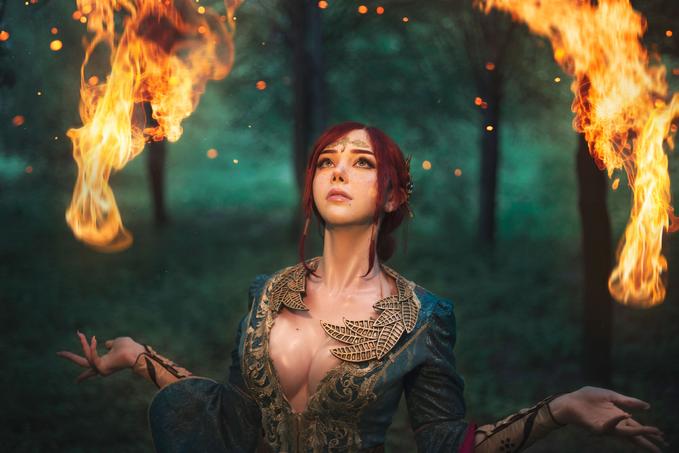 [COS福利] 国外美女SayaTheFox - Triss Merigold第4张