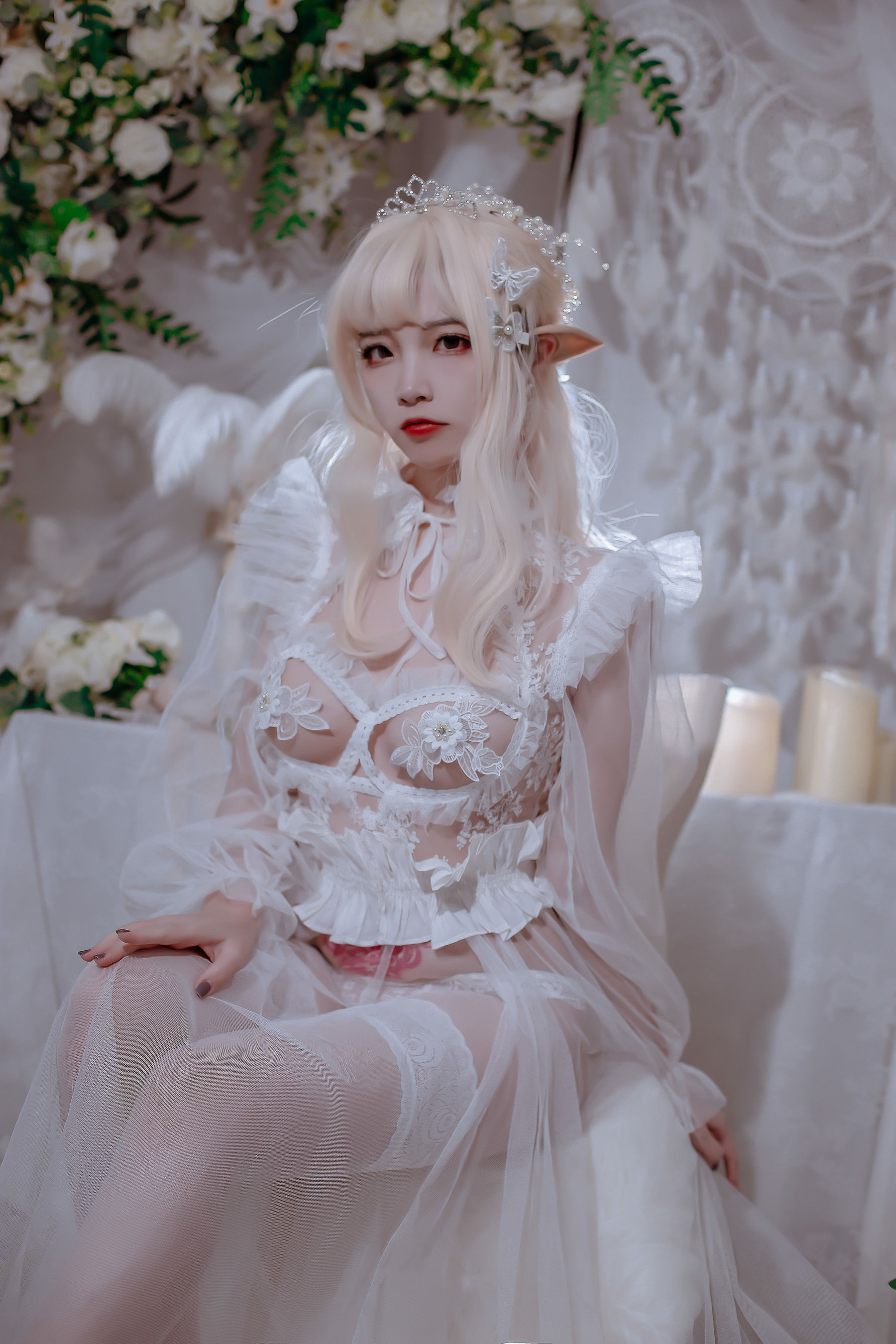 [网红COSER写真] 人气Coser二佐Nisa - 精灵公主第5张