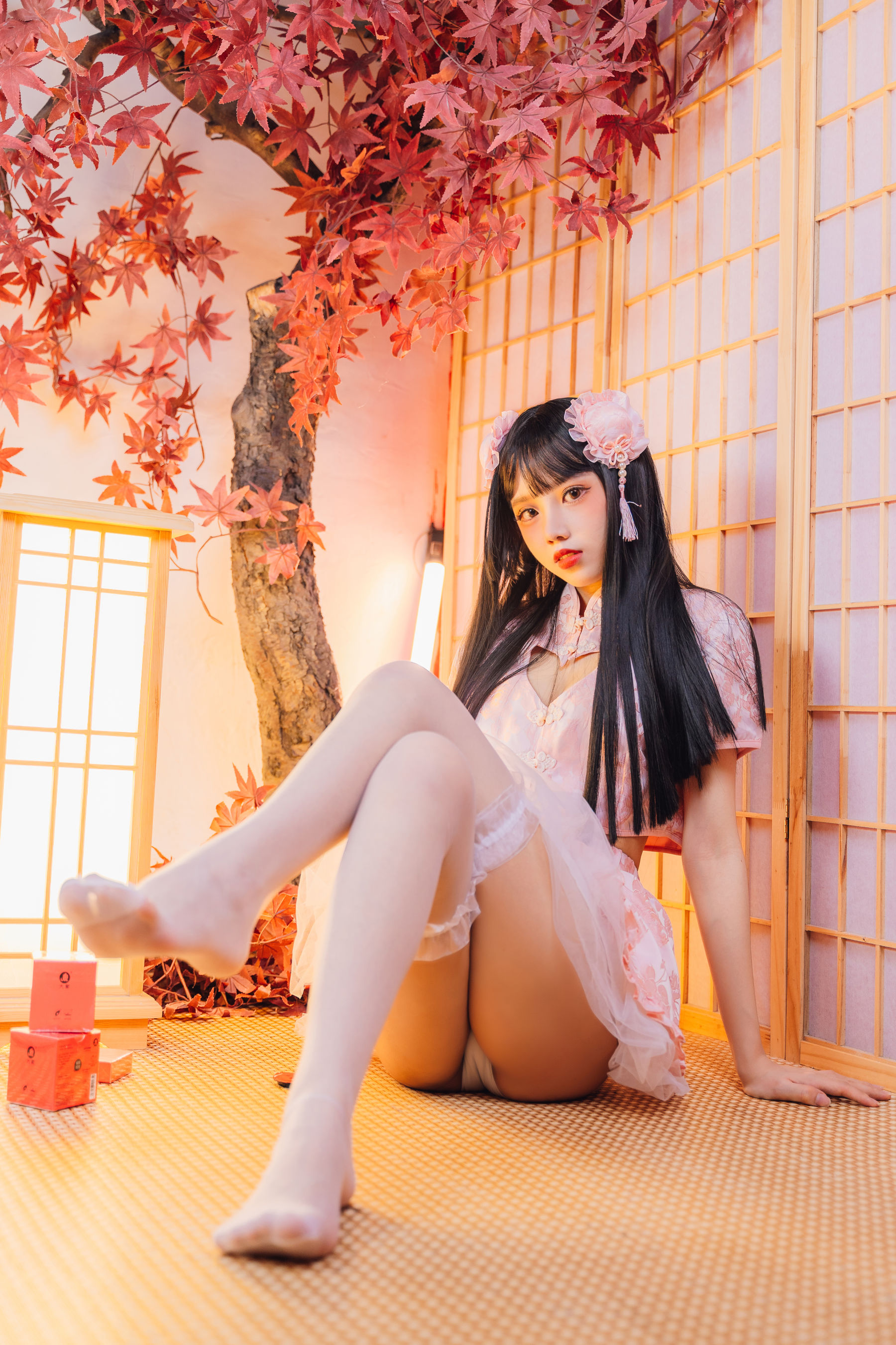 [网红COSER写真] 动漫博主果咩酱w - 中国风第3张