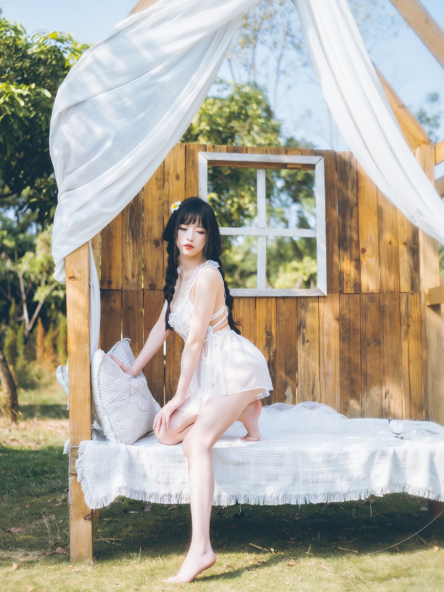 [网红COSER写真] 尤物清水由乃 - 田园小清新01第12张