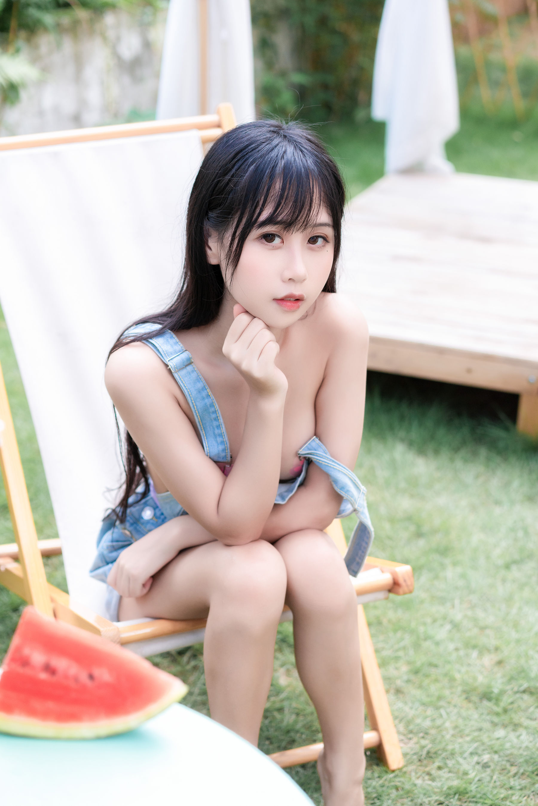 [COS福利] 阳光美少女萌芽儿o0 - 西瓜与夏天第9张