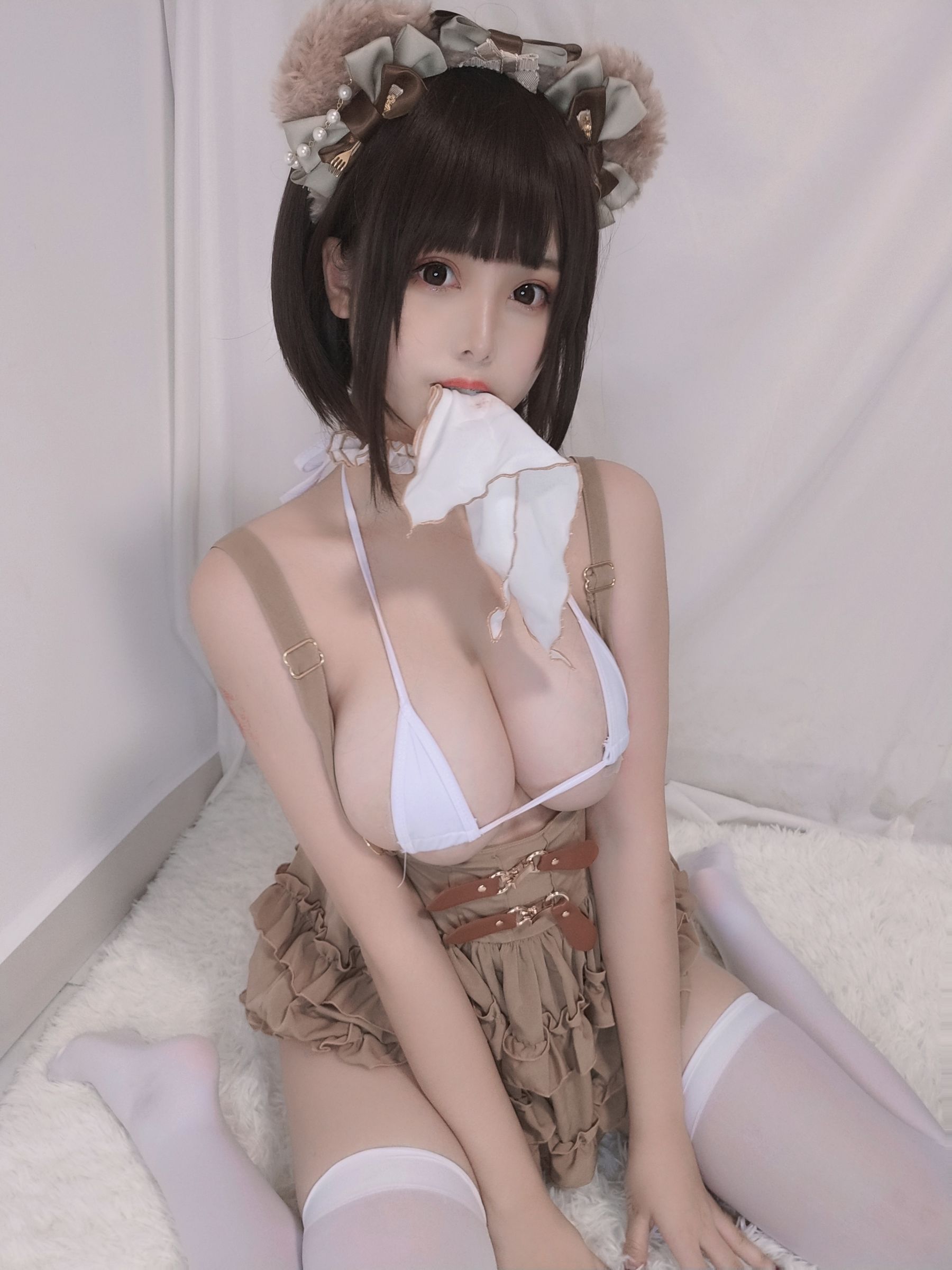 [COS福利] 萌系小姐姐蜜汁猫裘 - 小熊第12张