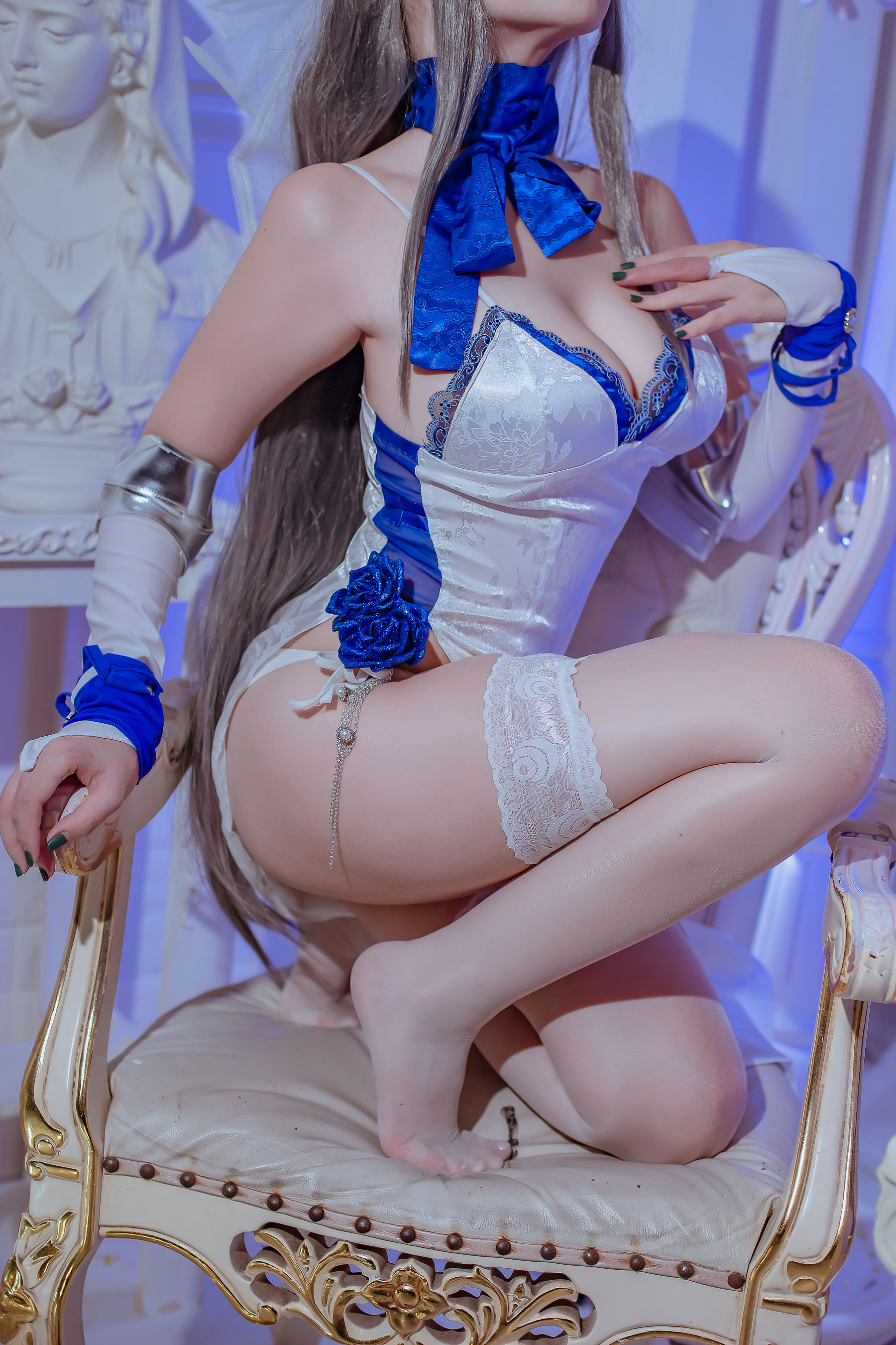 [COS福利] 人气Coser二佐Nisa - 碧蓝航线 路易九世礼服第11张