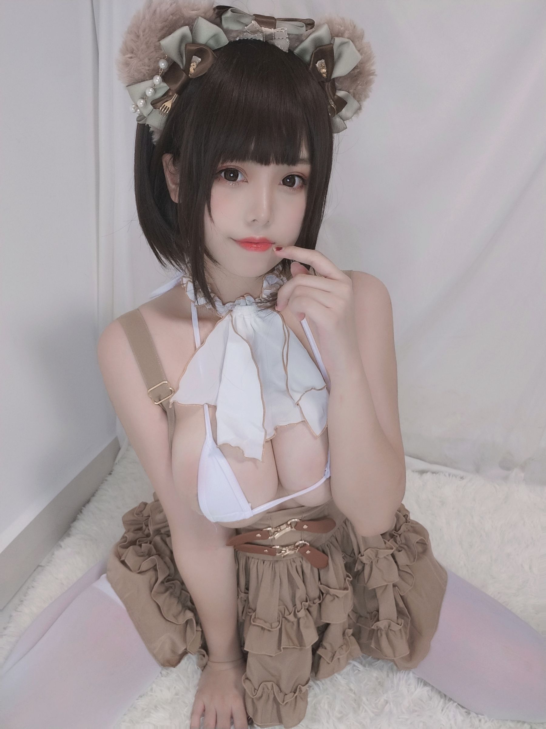 [COS福利] 萌系小姐姐蜜汁猫裘 - 小熊第29张