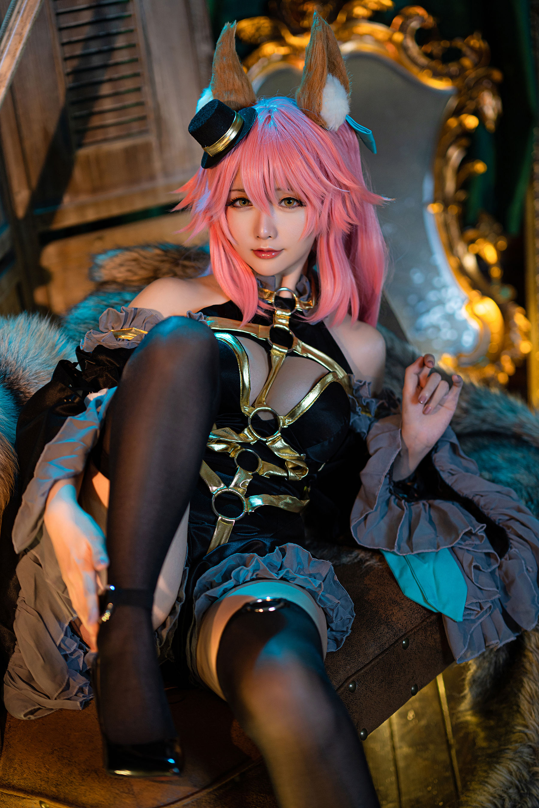 [COS福利] Coser小姐姐星之迟迟 - 玉藻前魔术师第4张