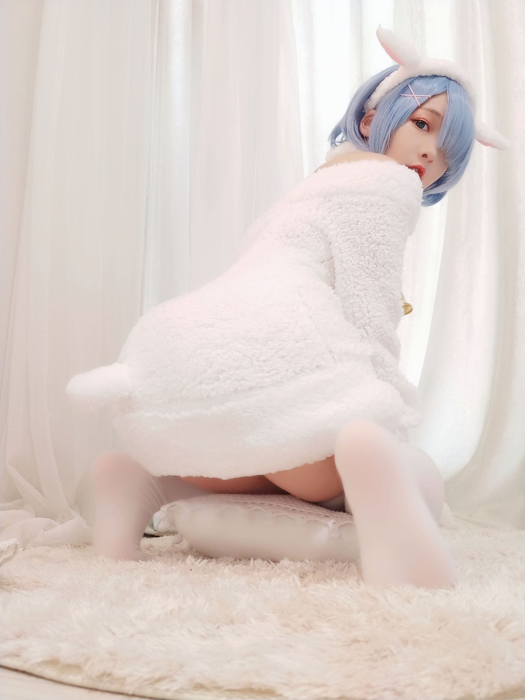 [COS福利] 二次元美女古川kagura - 蕾姆2第2张