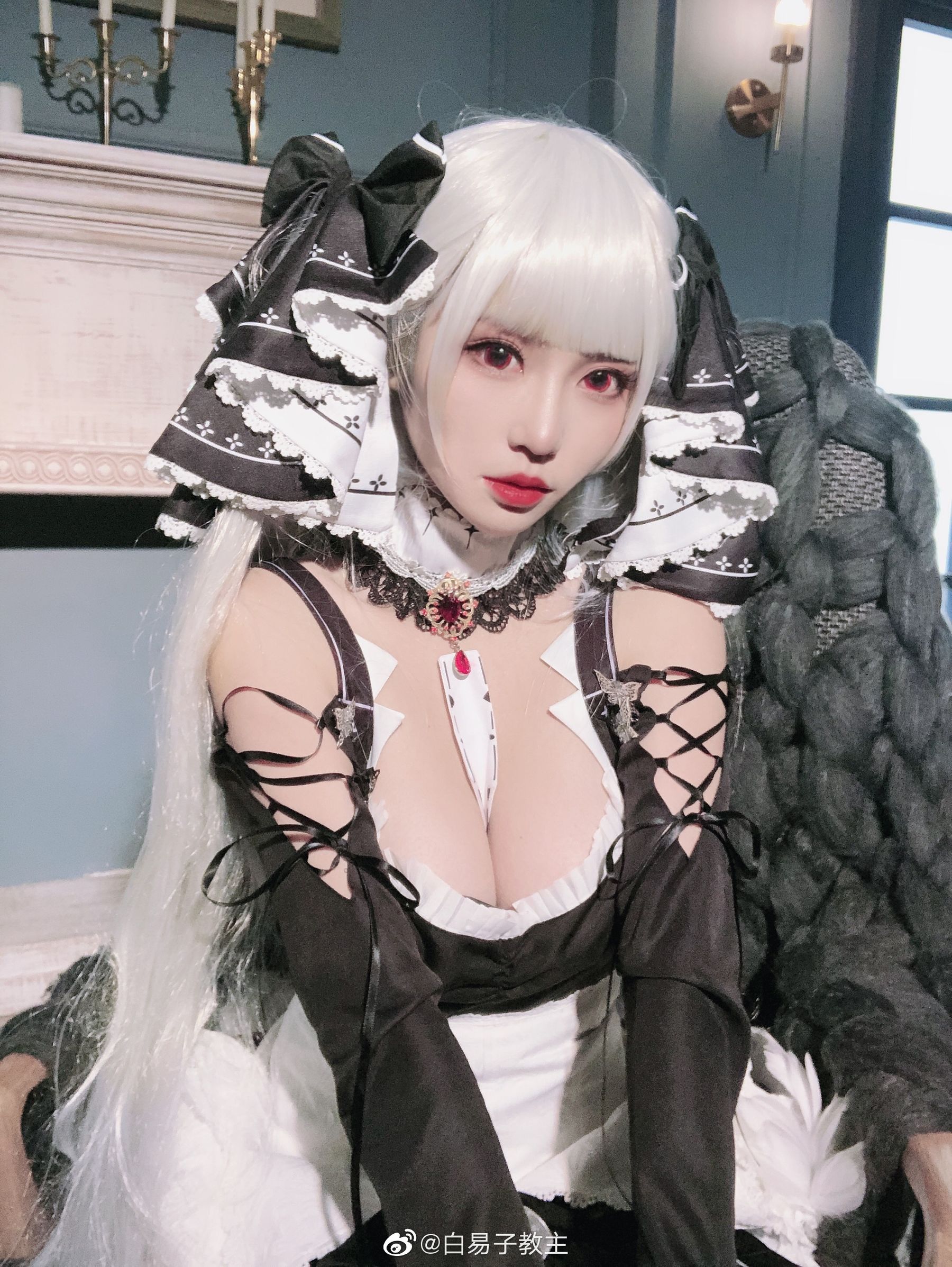 [COS福利] 萌妹白易子教主 - 可畏第1张