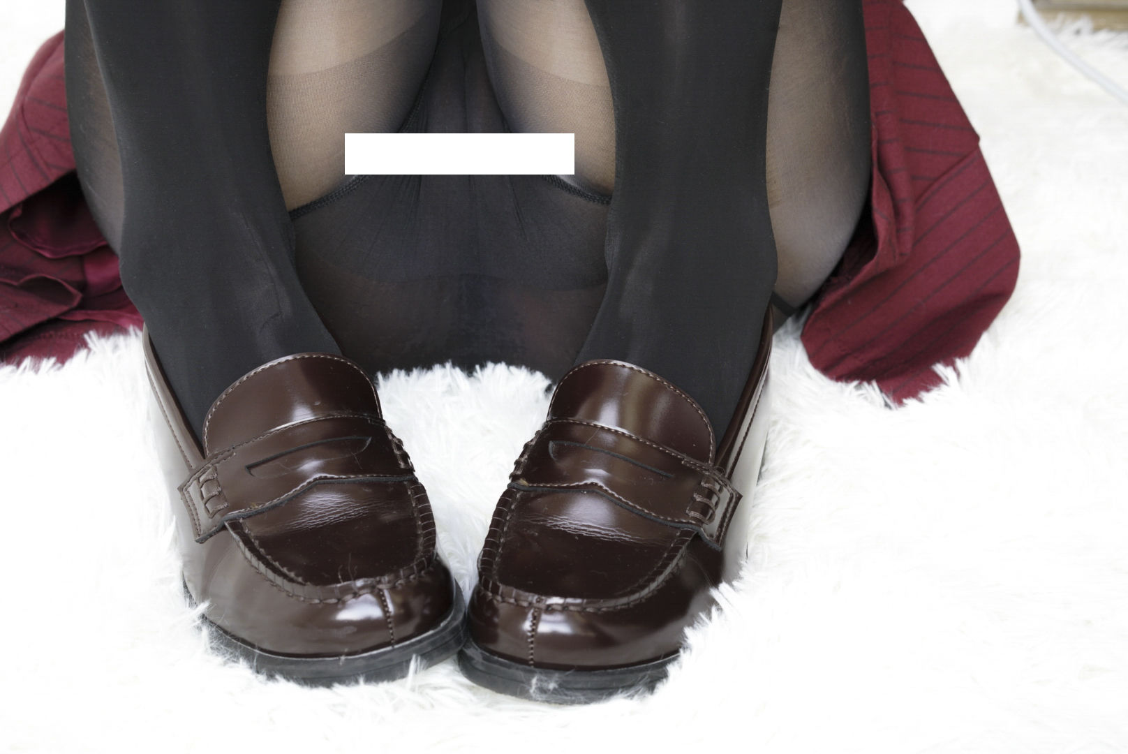 [COS福利] 萌妹子眼酱大魔王w - 优等生连袜第1张