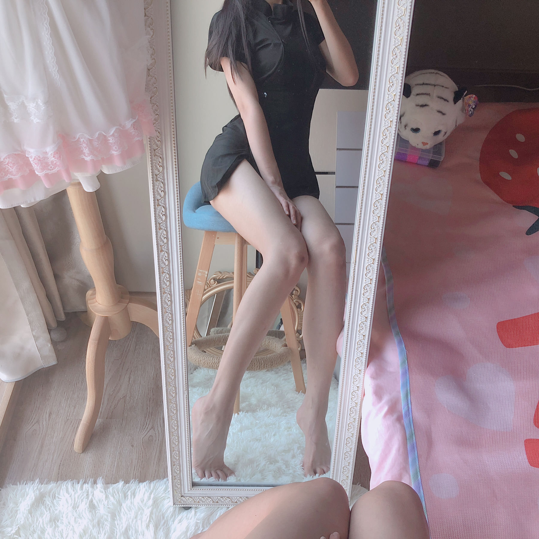 [COS福利] 萌妹子眼酱大魔王w - 黑护士第4张