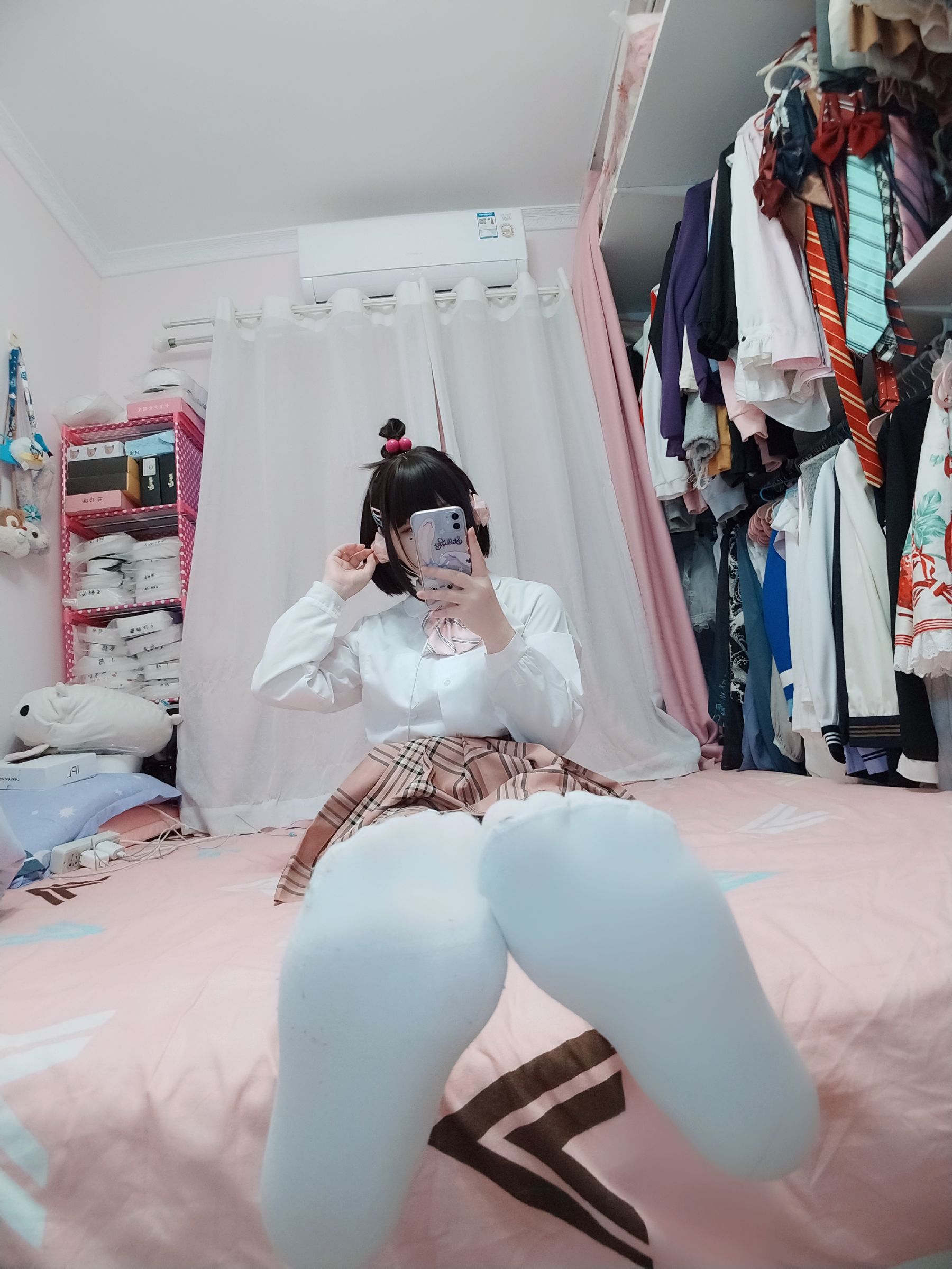 [COS福利] 二次元美女古川kagura - 白丝JK第9张