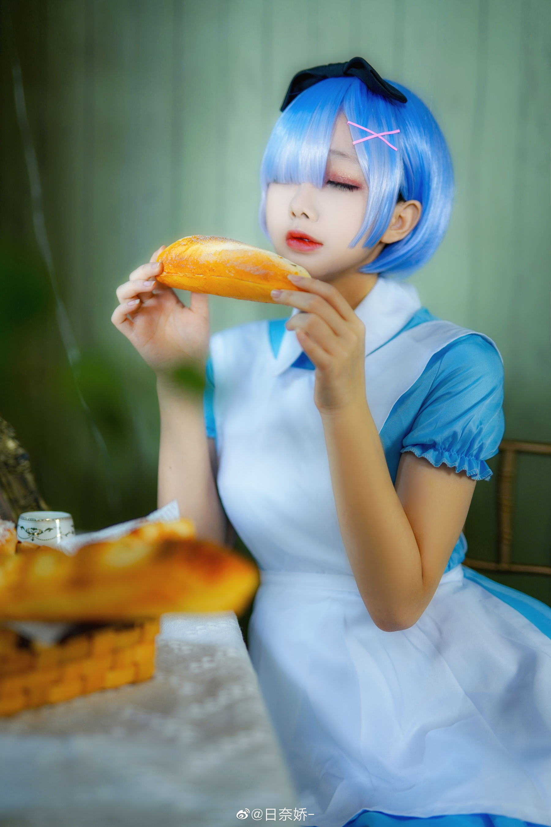 [COS福利] 日奈娇 - 蕾姆 毛衣 爱丽丝第7张