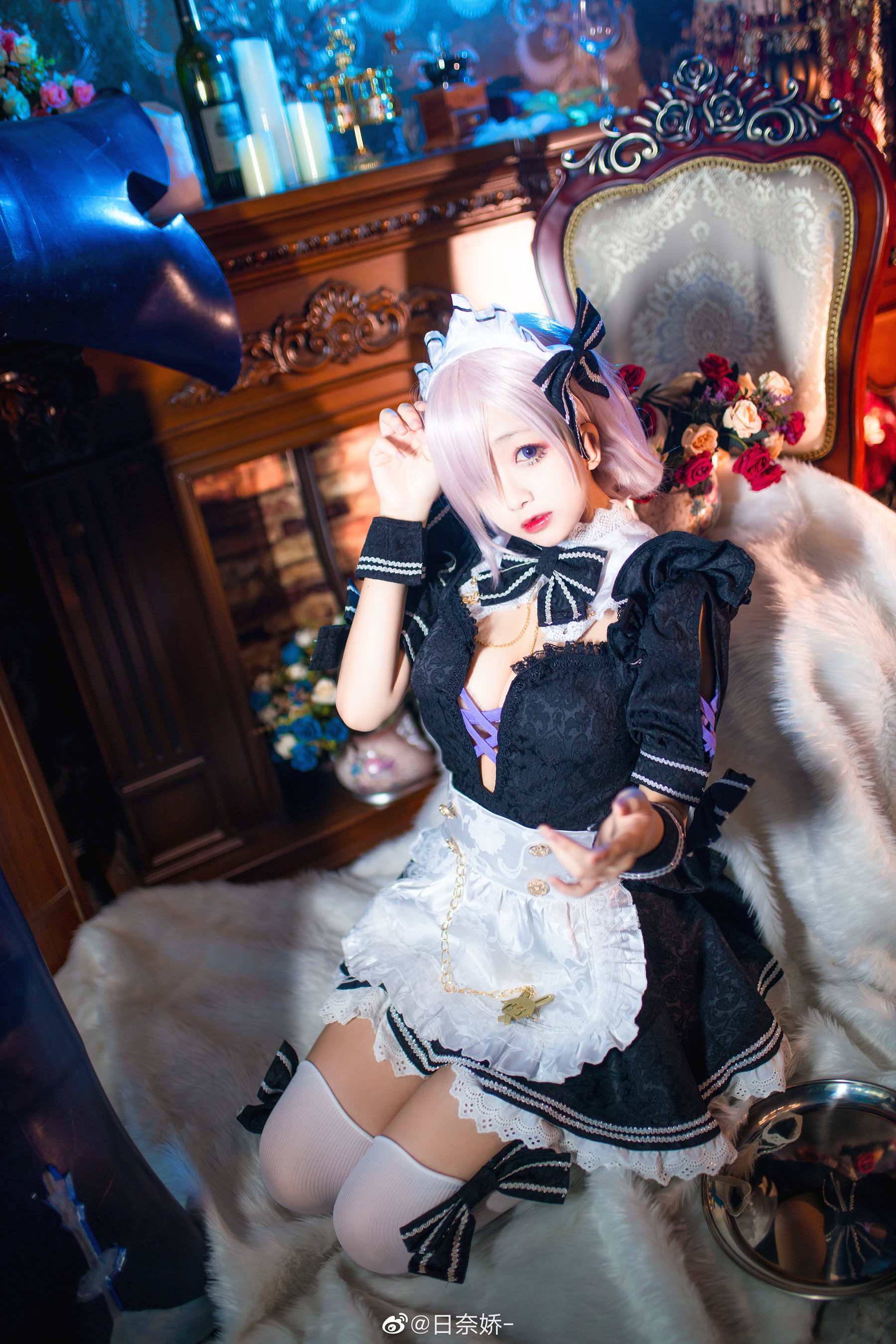 [COS福利] 日奈娇 - 玛修 马戏团 女仆第8张