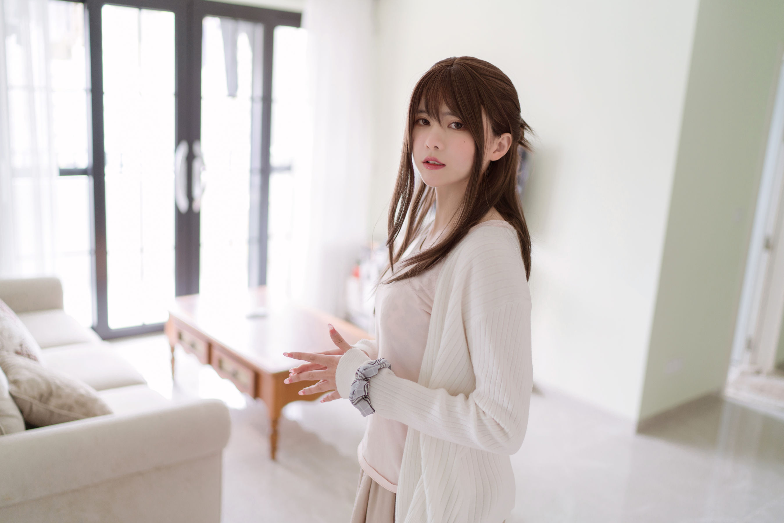 [COS福利] 萌妹子眼酱大魔王w - 人妻丝袜红茶第12张