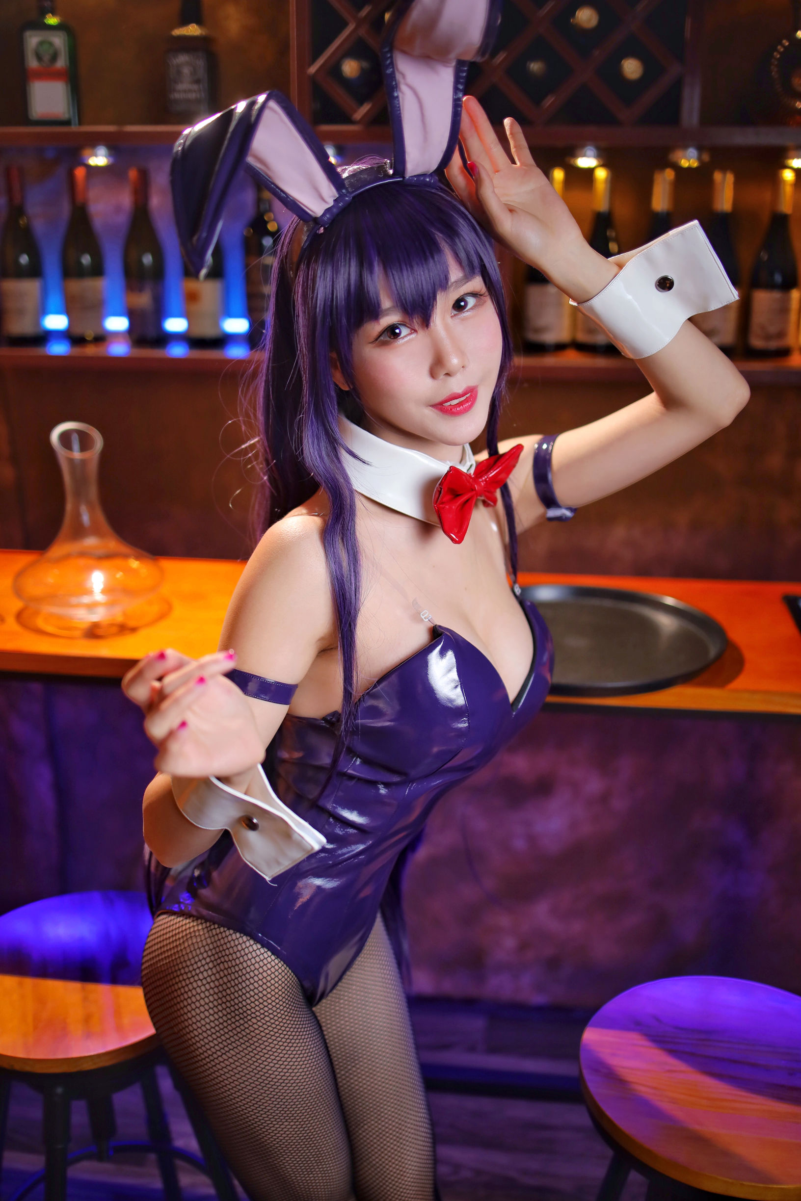 [COS福利] 抖娘-利世 - 霞之丘诗羽 兔女郎第11张