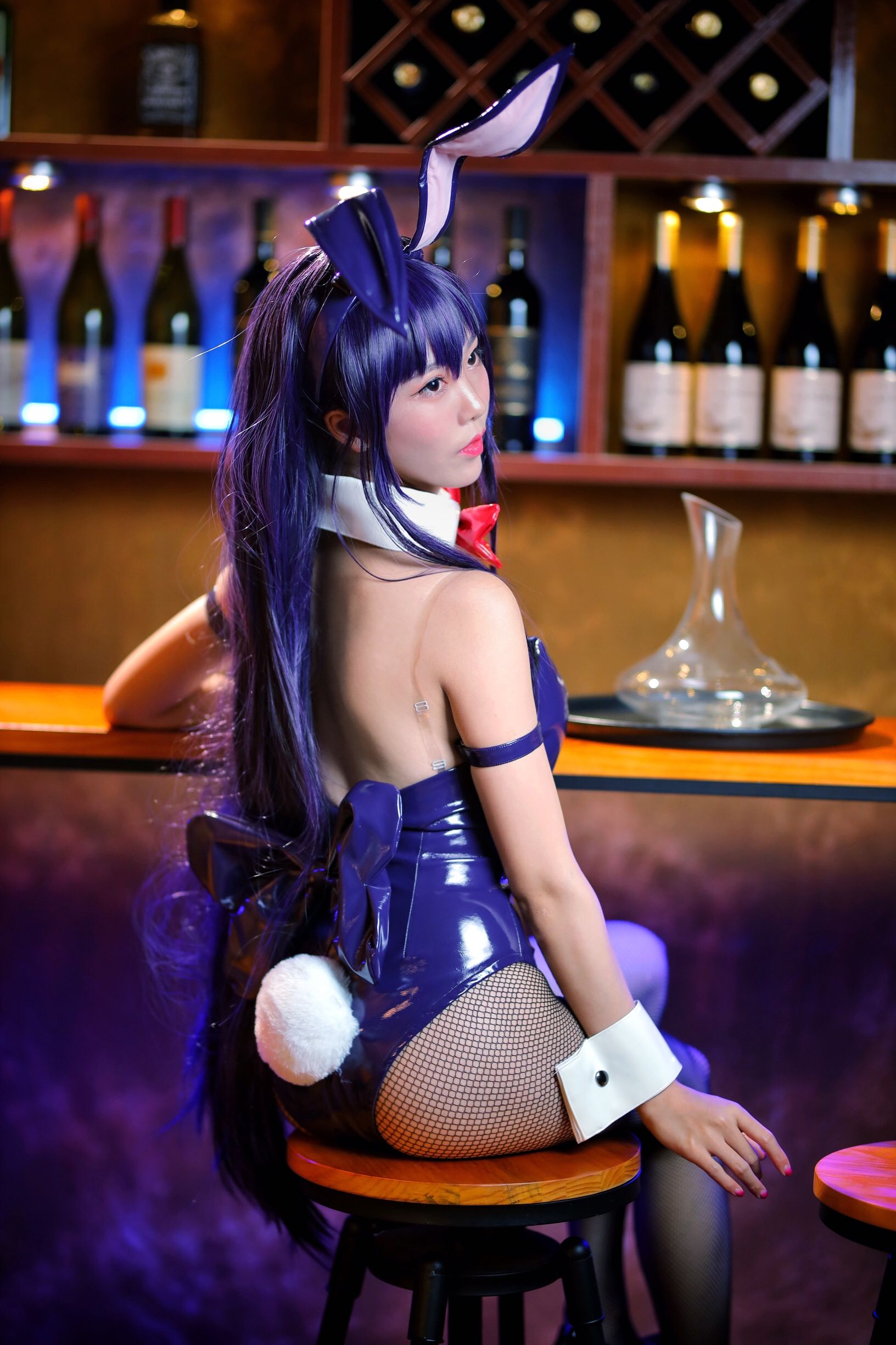 [COS福利] 抖娘-利世 - 霞之丘诗羽 兔女郎第9张