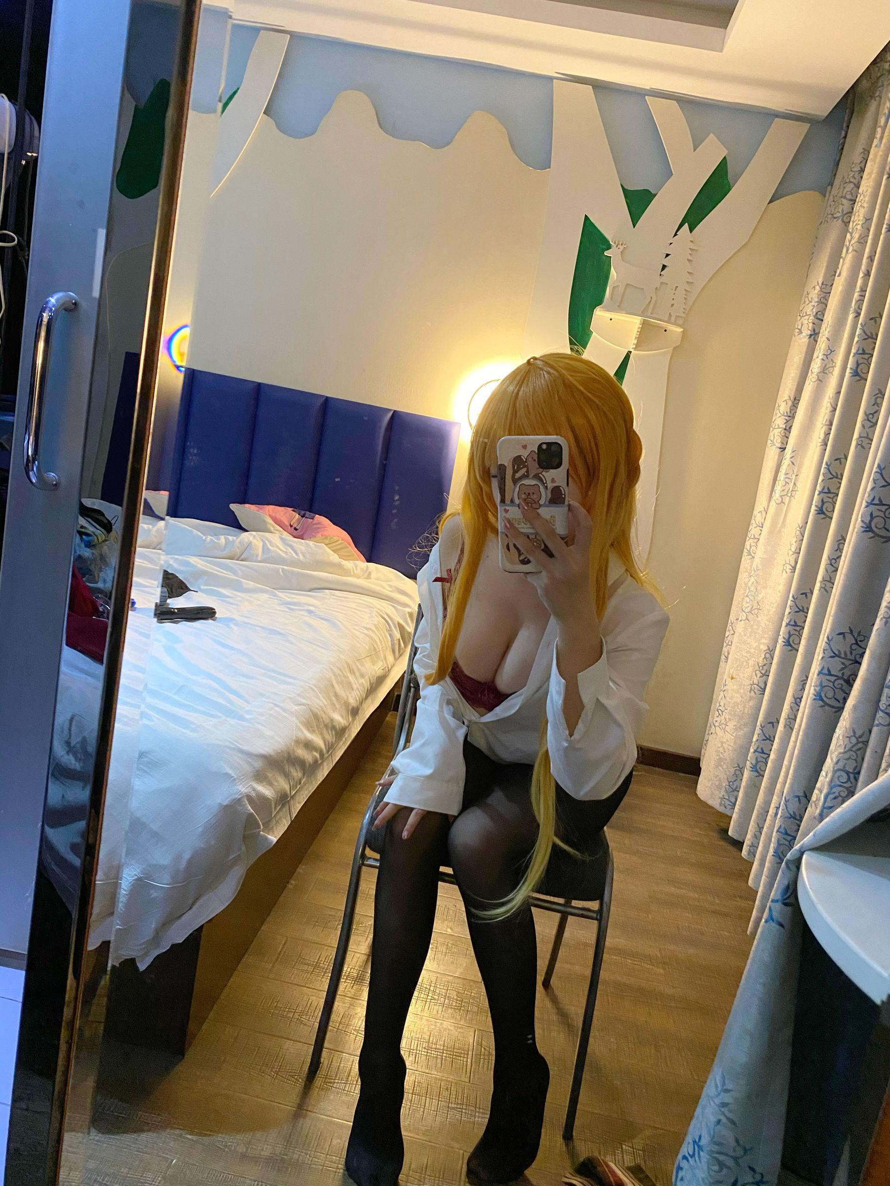 [COS福利] 芋圆侑子SJ_ - 金毛不良jk第11张
