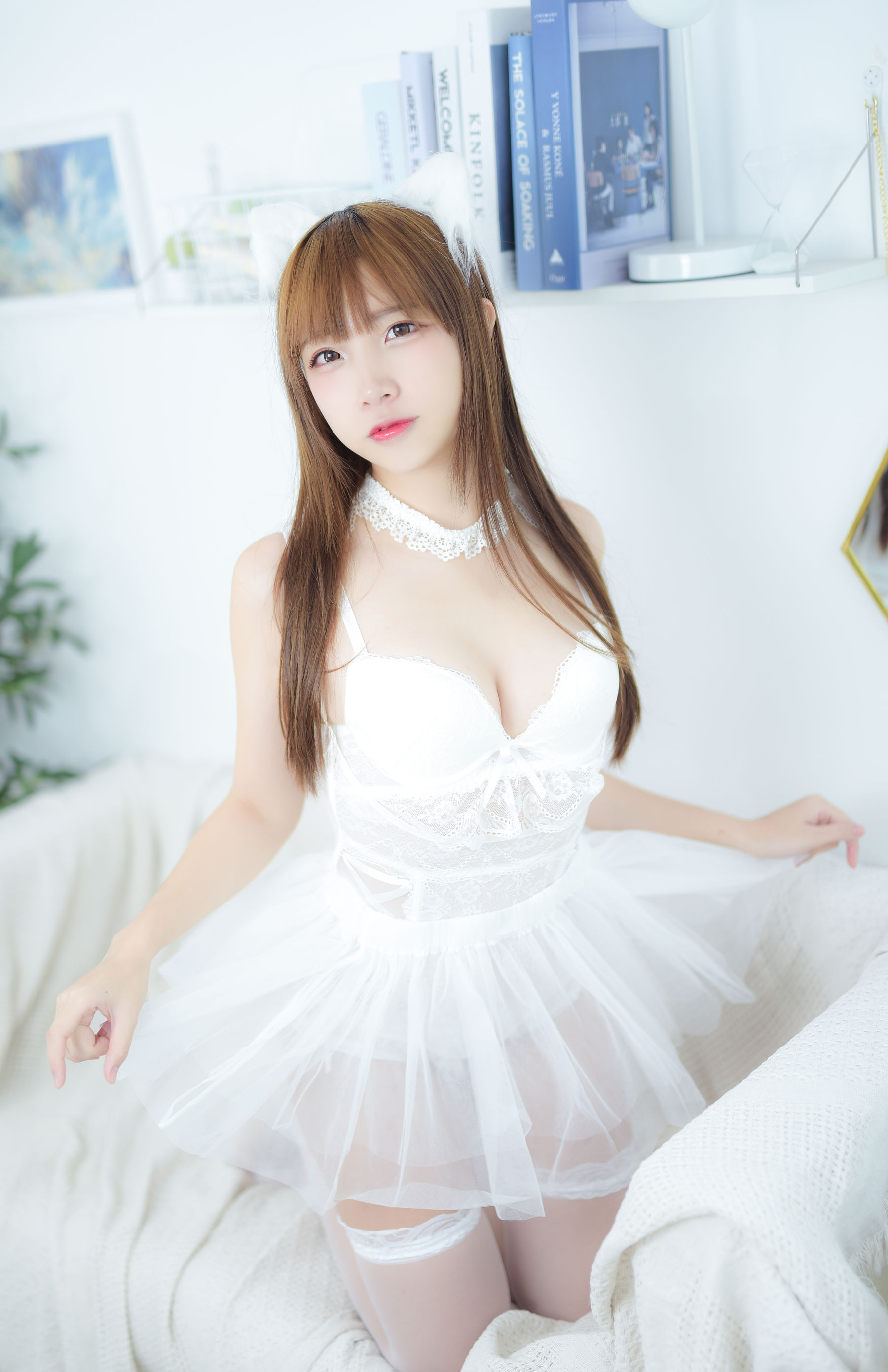 [COS福利] 人气Coser二佐Nisa - 白婚纱第5张