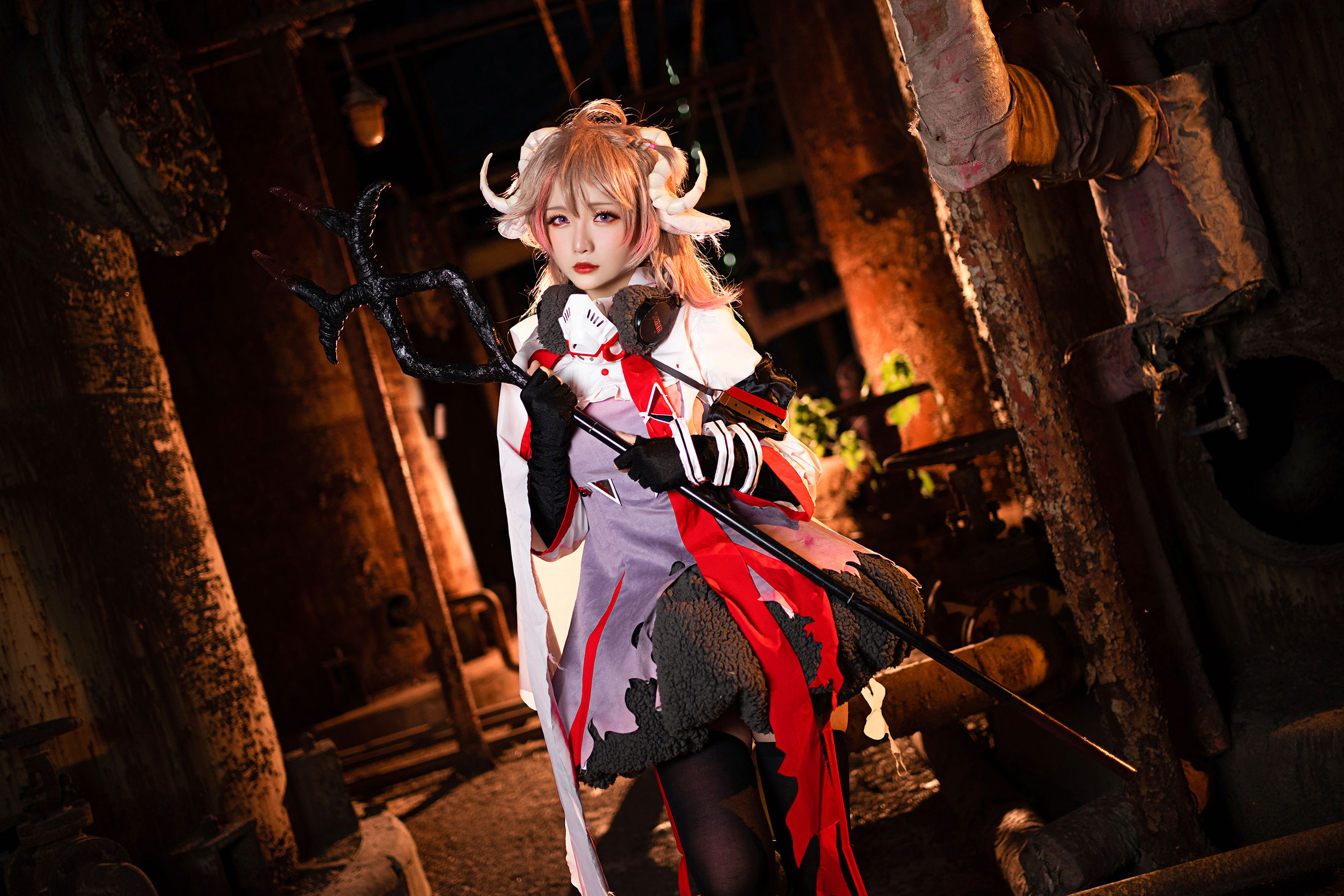 [COS福利] Coser小姐姐星之迟迟 - 明日方舟《艾雅法拉》第1张