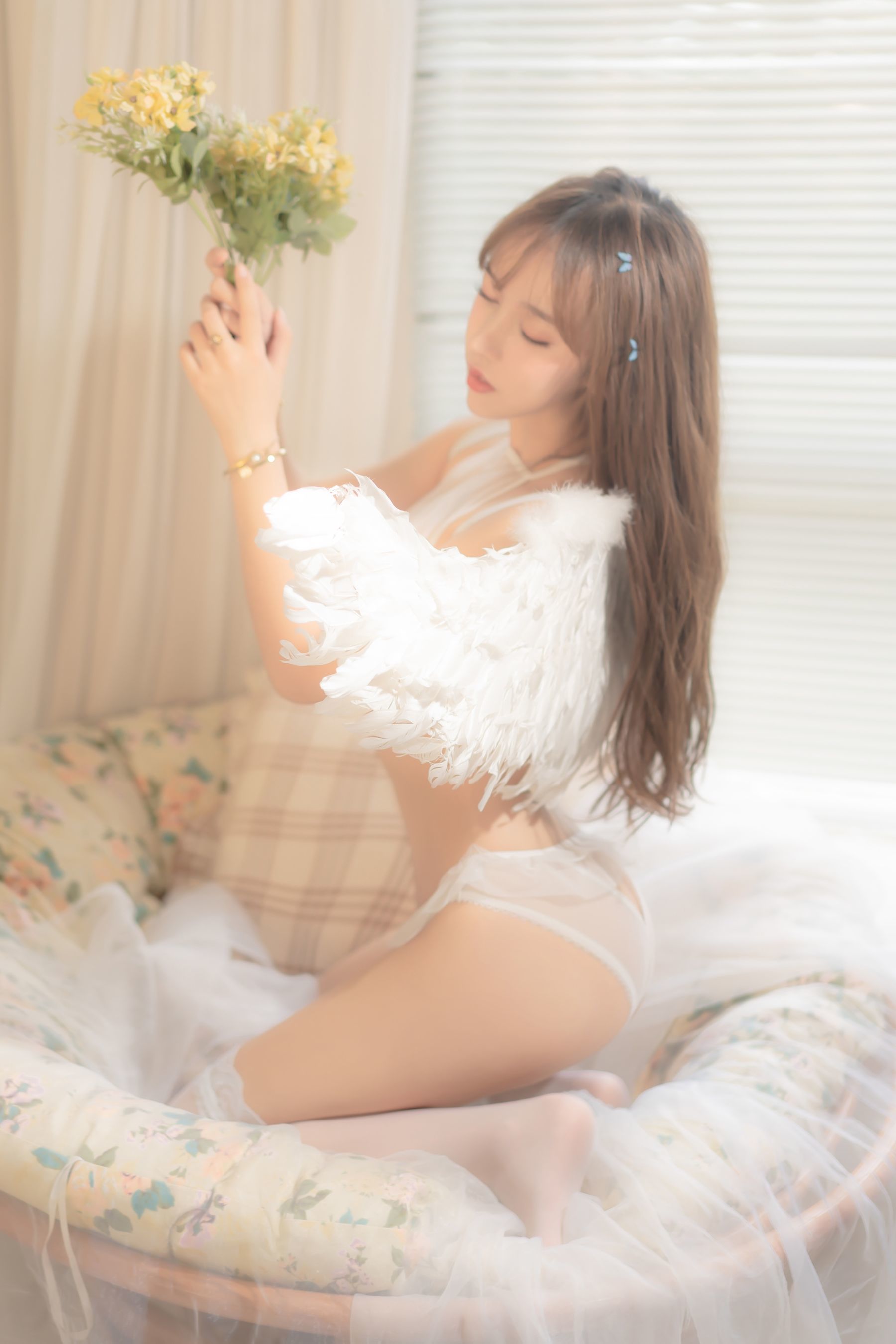 [网红COSER] 斗鱼米线线sama - 坠落天使第21张