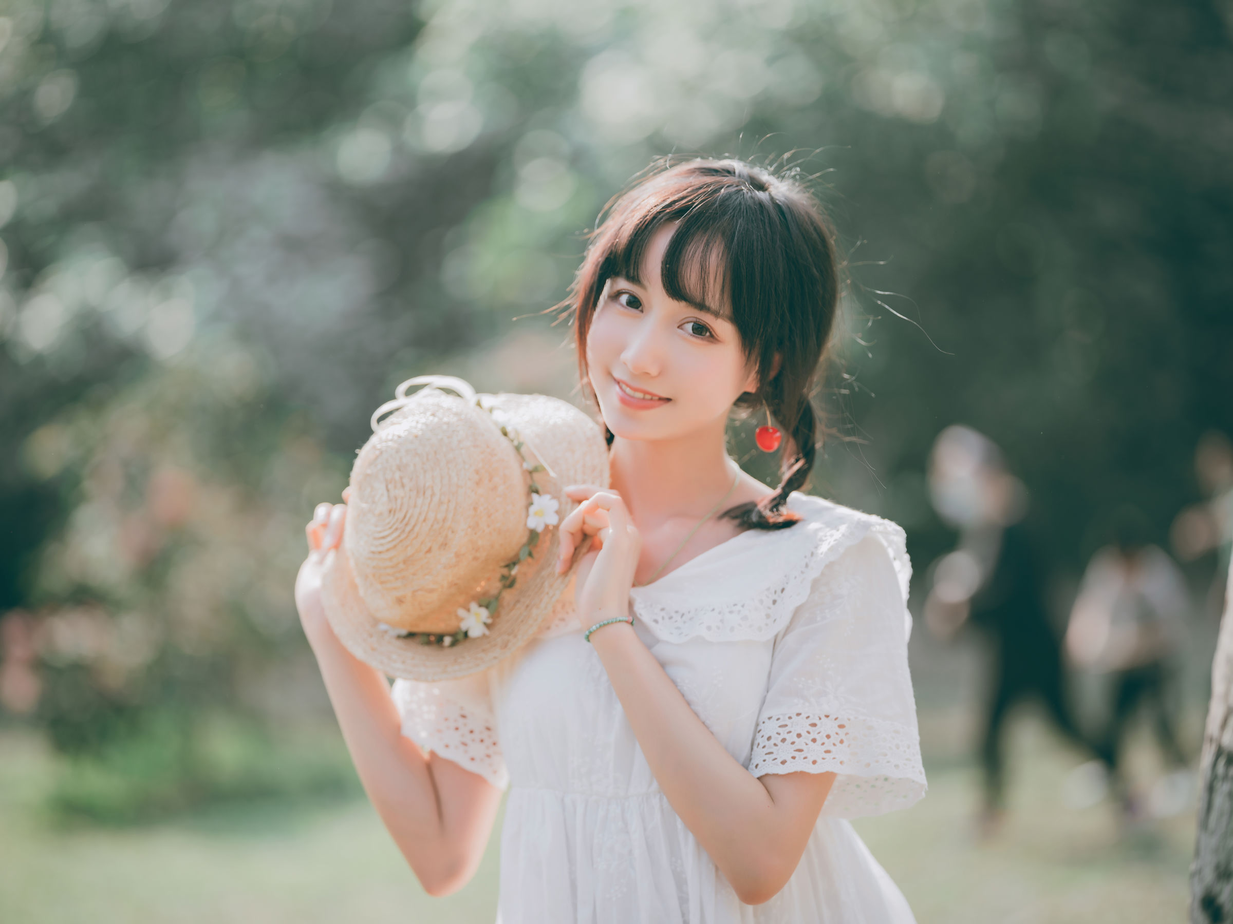[福利COS] 萌系小姐姐木绵绵OwO - 夏日彩虹第4张