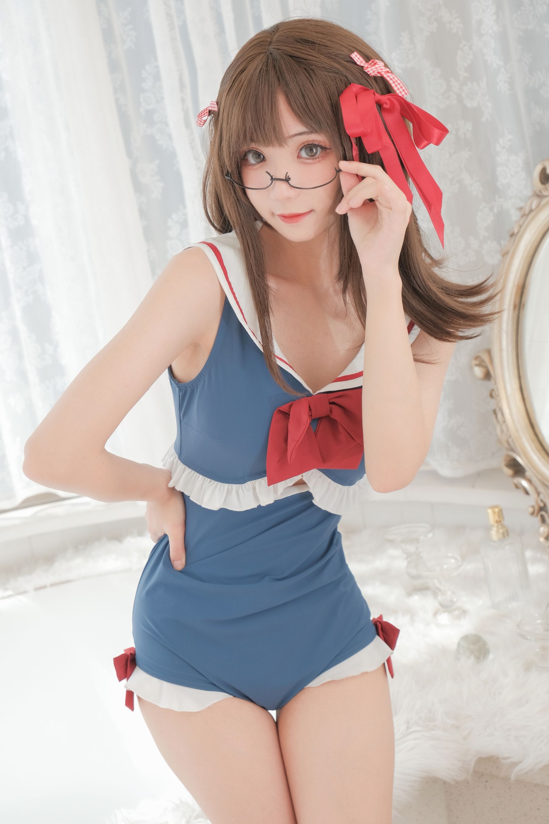 [福利COS] 花柒Hana - 白雪姬泳装第3张