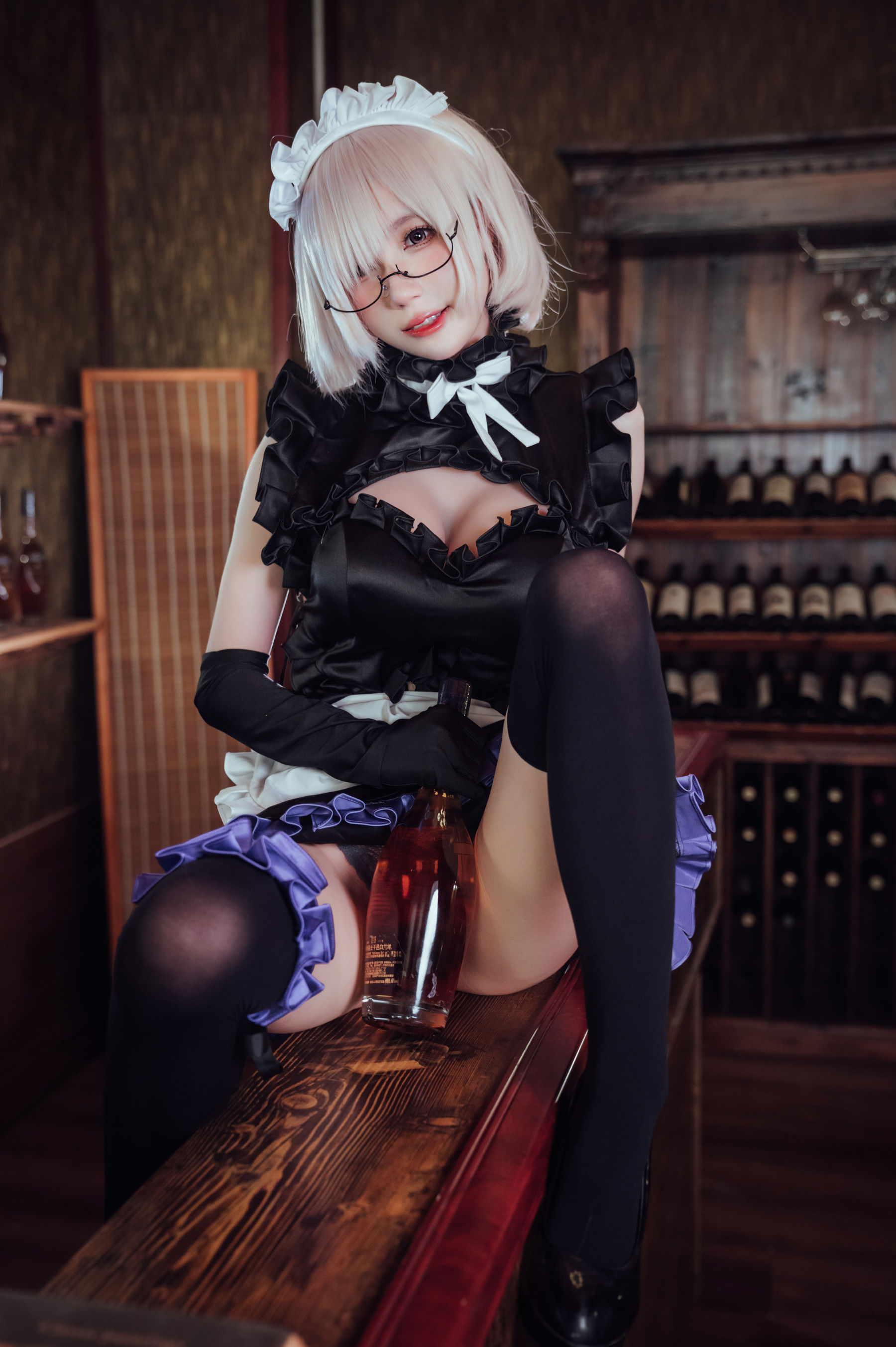 [福利COS] 西园寺南歌写真 - 玛修女仆第3张