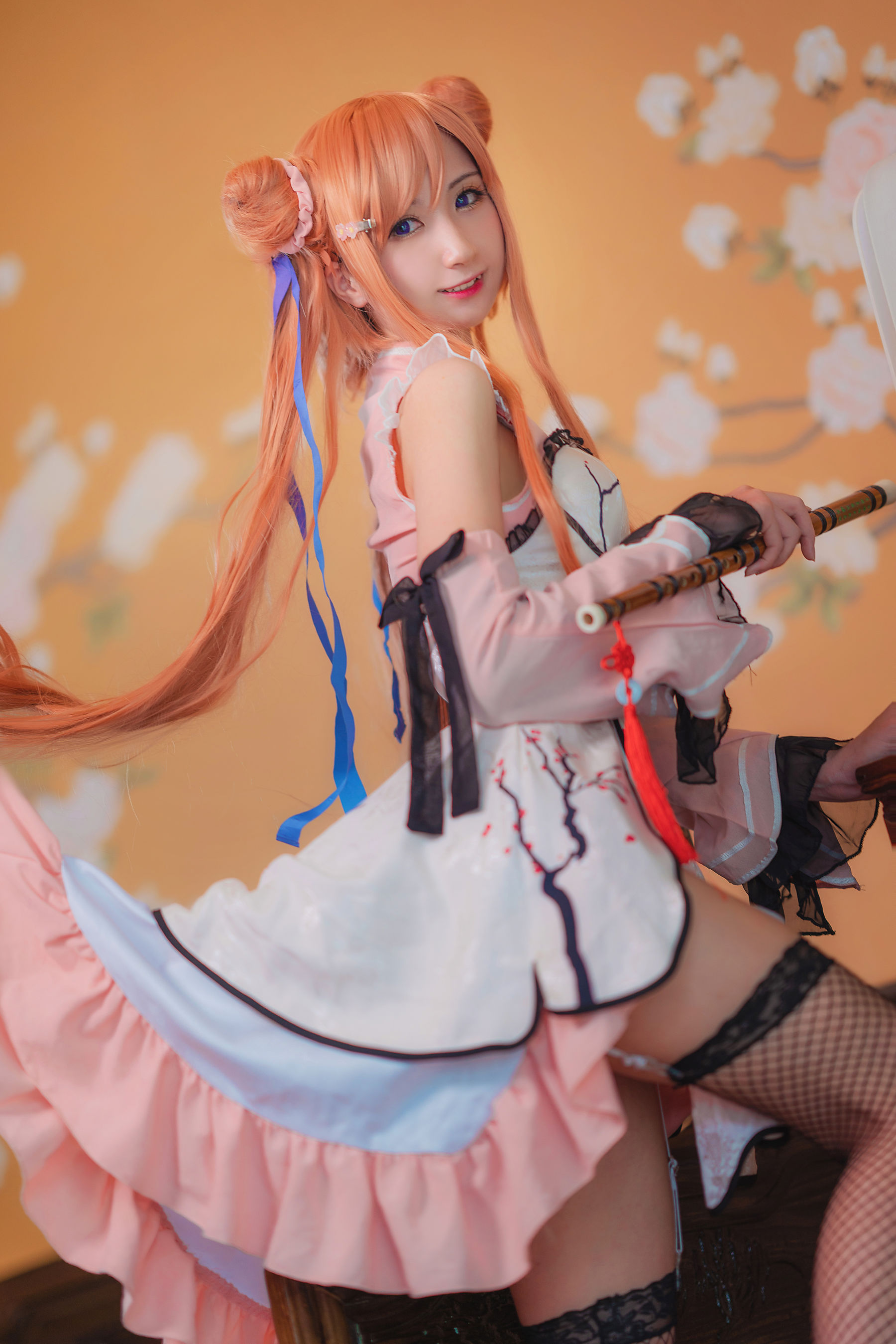 [福利COS] 贝儿酱Miki - 春梅COS第6张