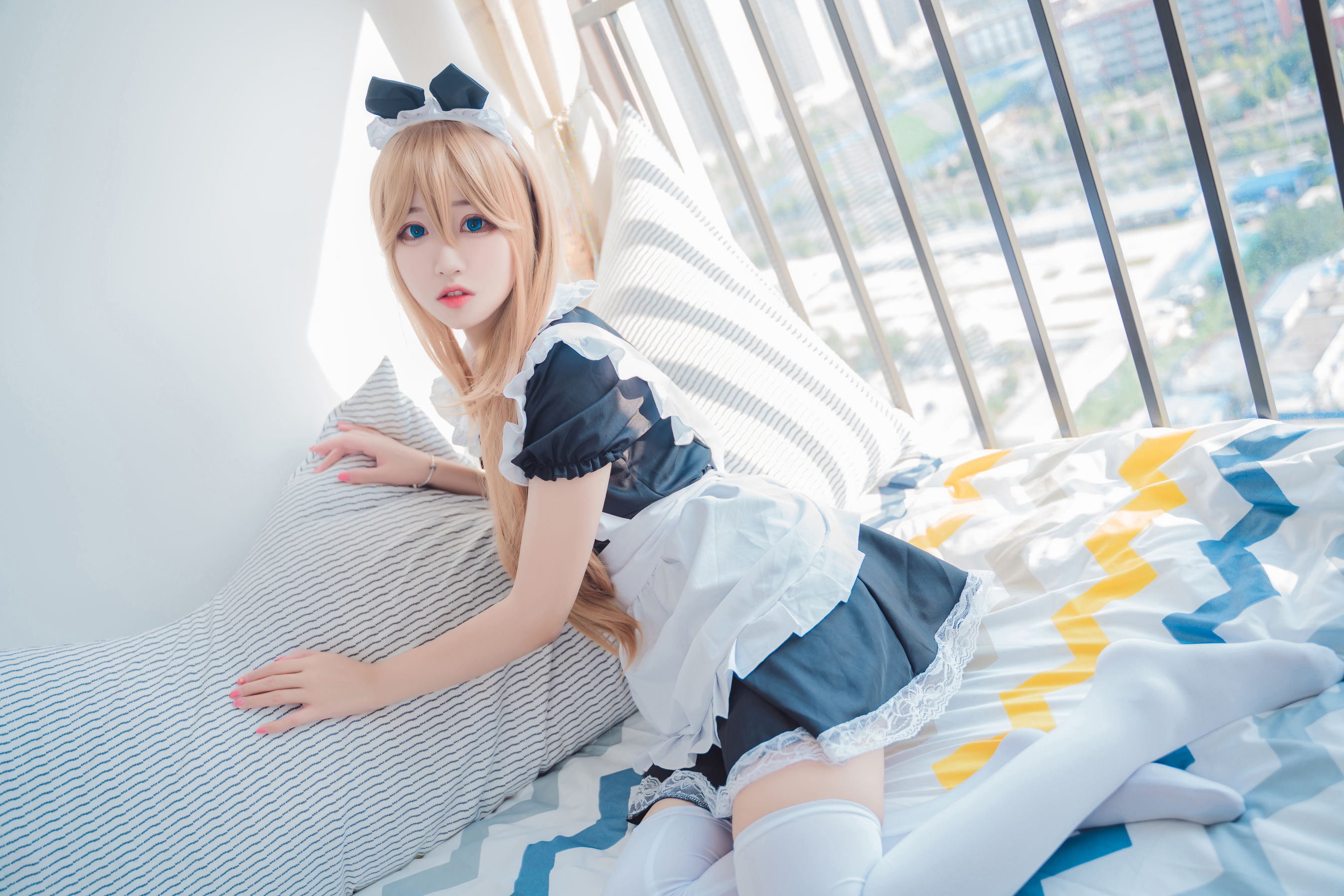 [福利COS] 猫君君MaoJun - 猫猫的女仆装第4张