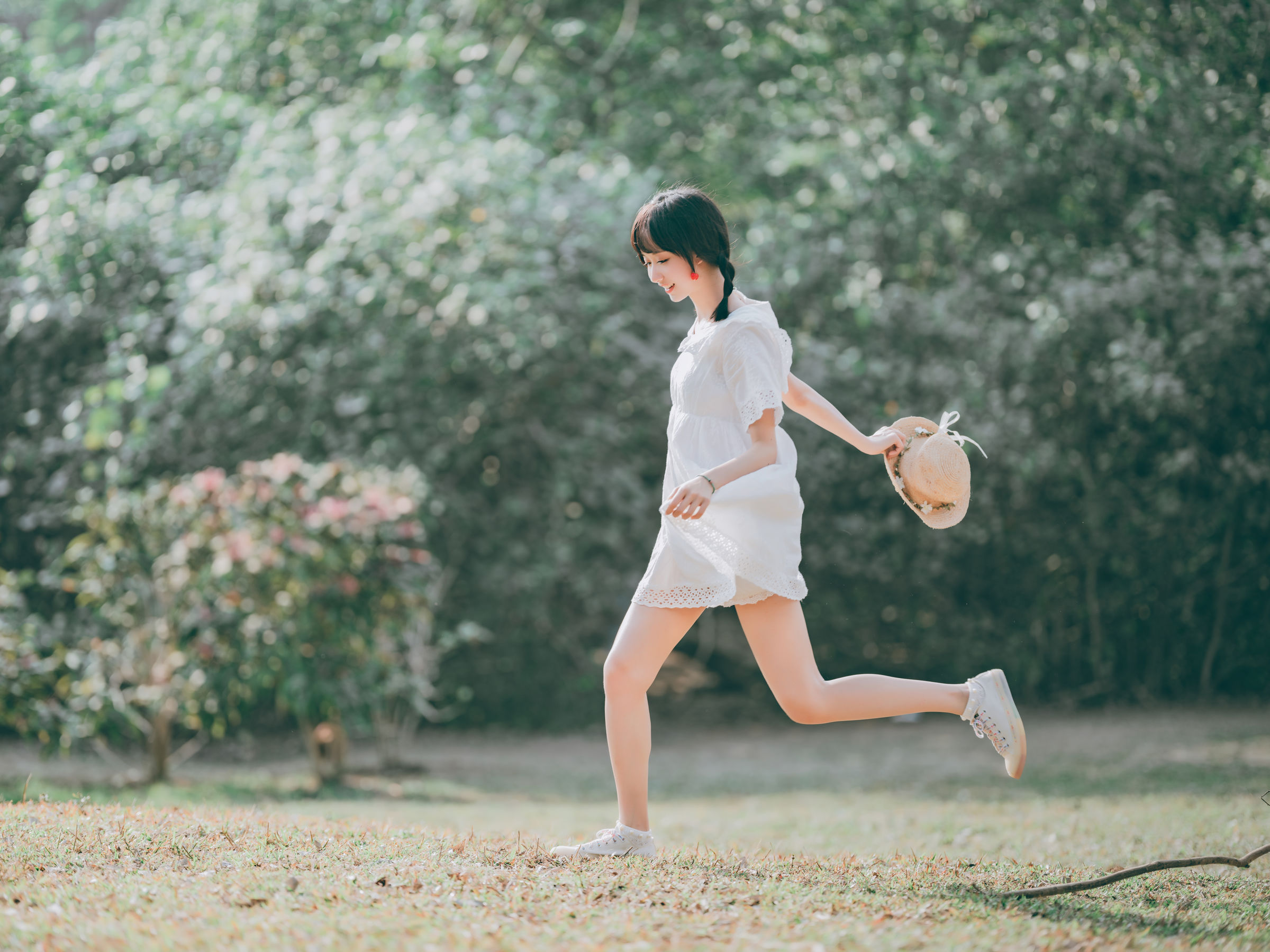 [福利COS] 萌系小姐姐木绵绵OwO - 夏日彩虹第5张