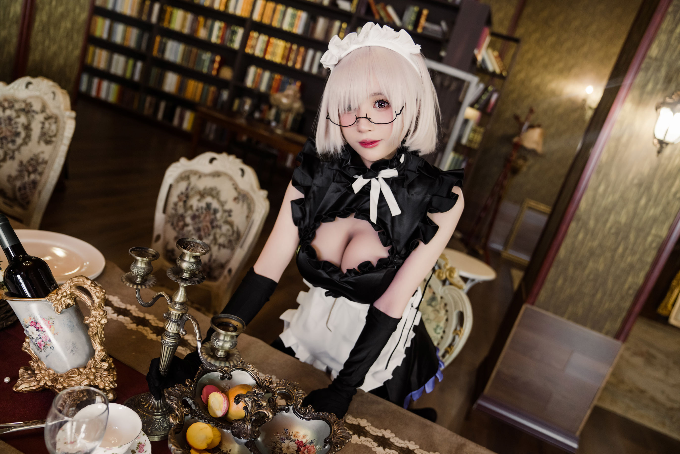 [福利COS] 西园寺南歌写真 - 玛修女仆第8张