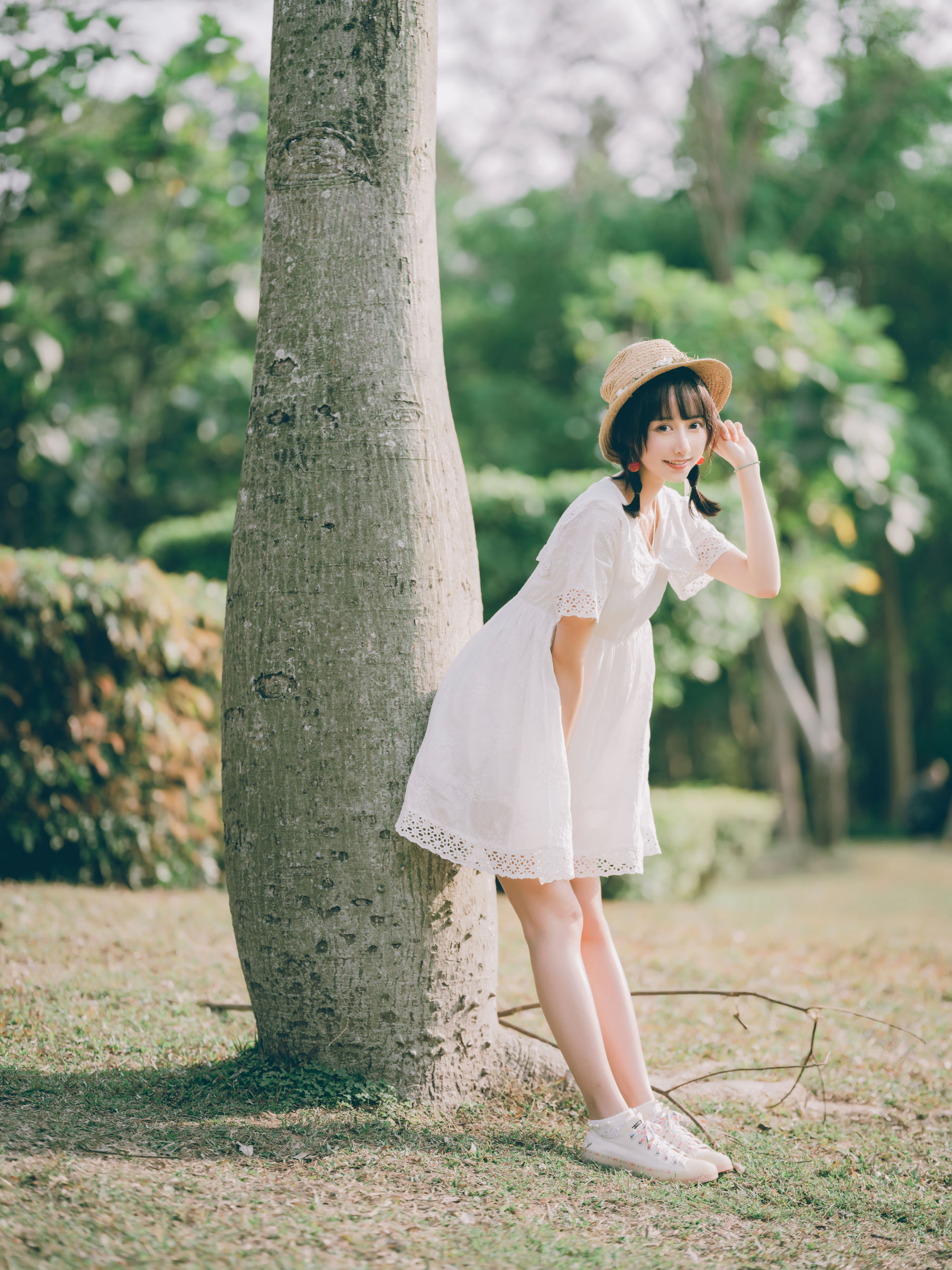 [福利COS] 萌系小姐姐木绵绵OwO - 夏日彩虹第3张