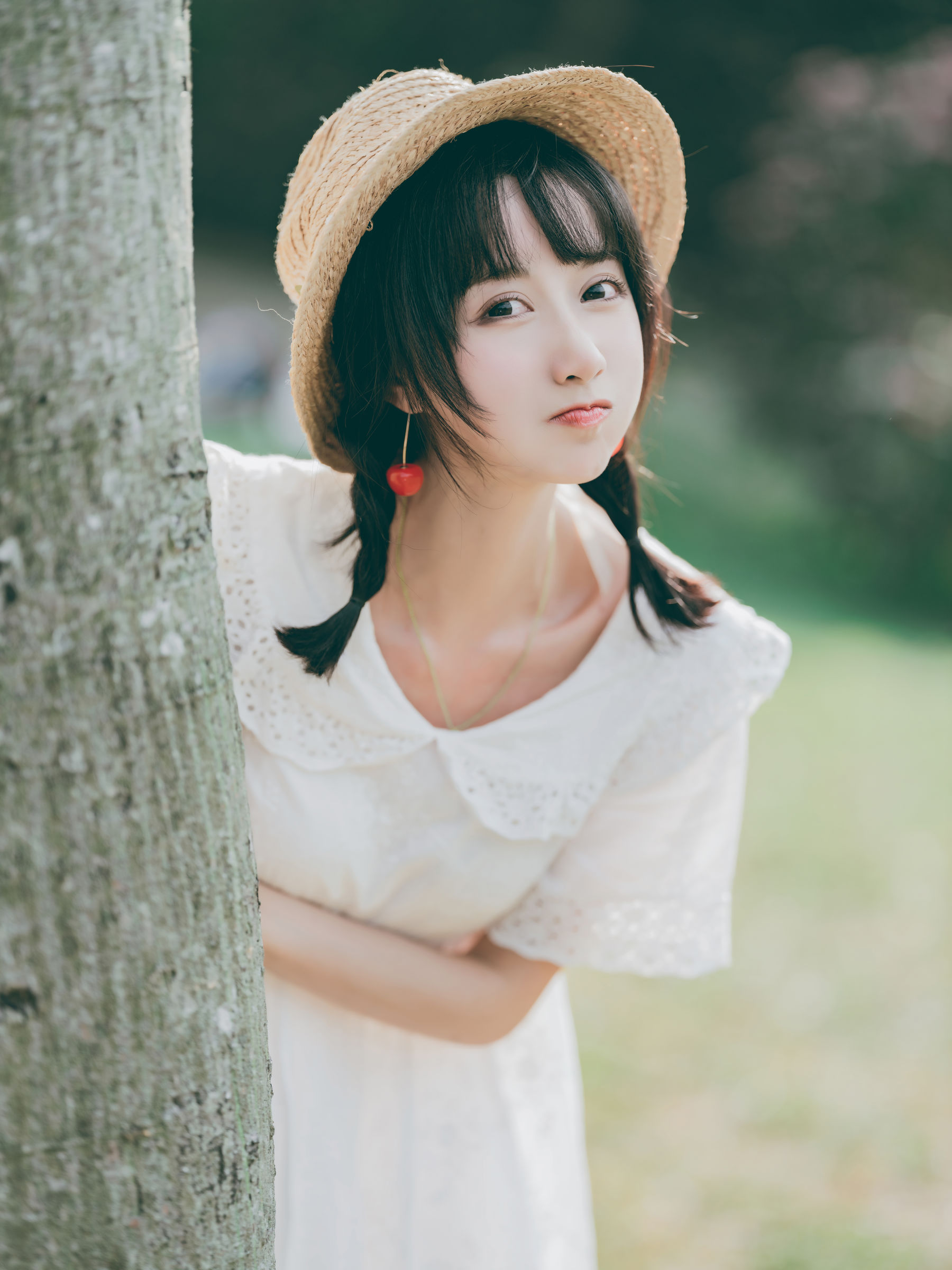 [福利COS] 萌系小姐姐木绵绵OwO - 夏日彩虹第4张