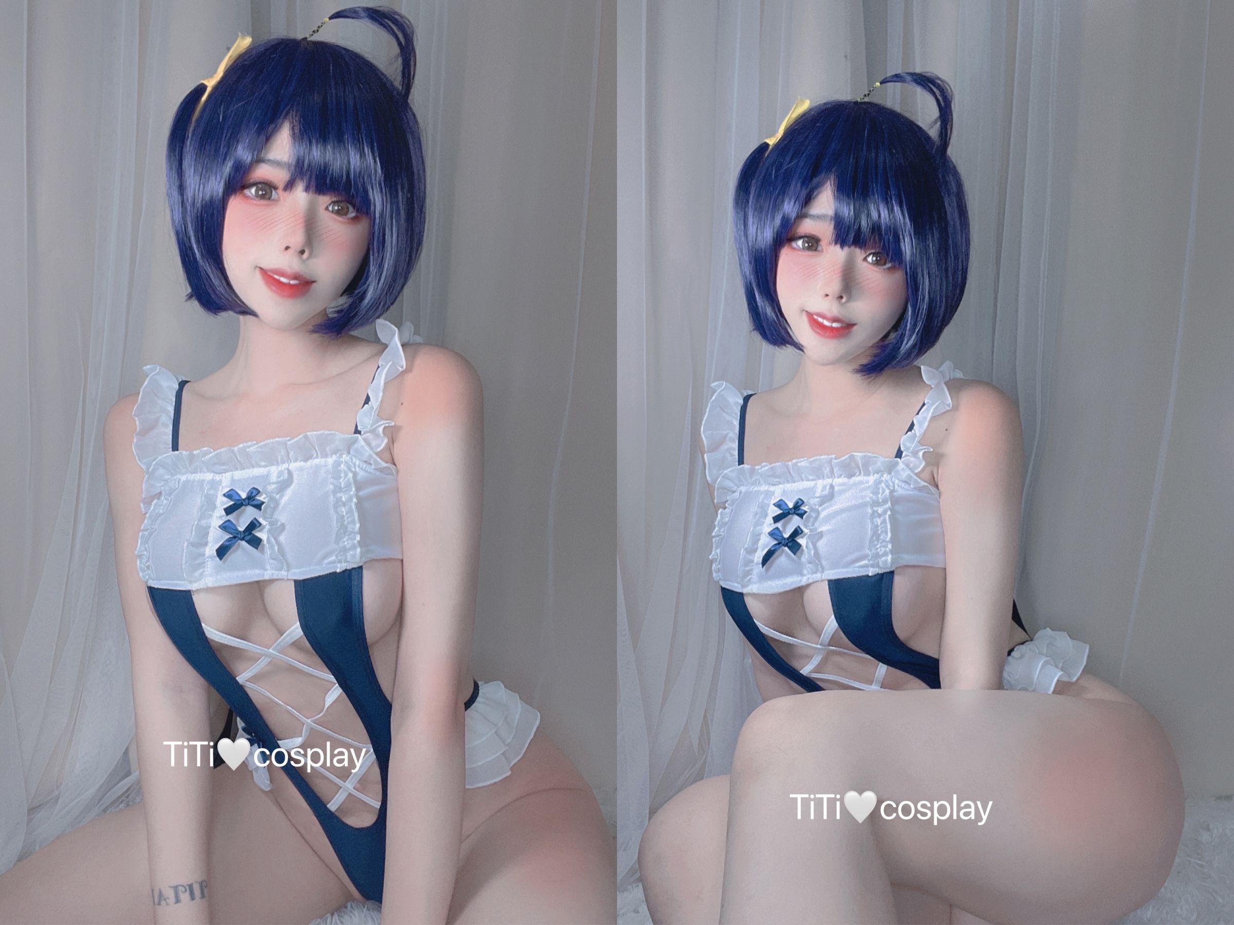 [福利COS] 钛合金大粑粑 - 女仆自拍第9张