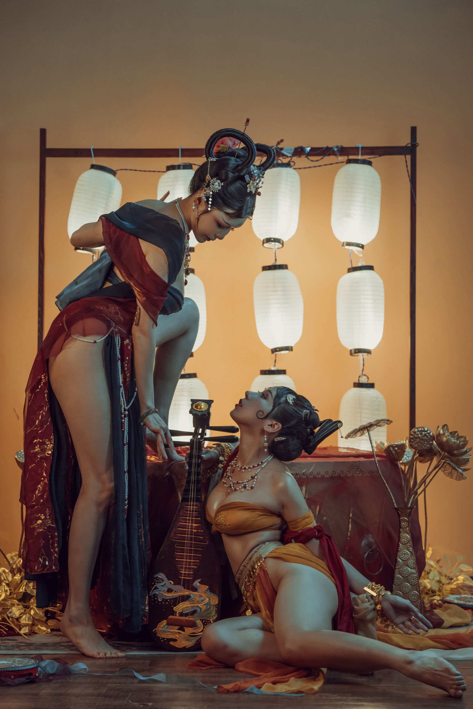 [福利COS] 秋和柯基(夏小秋秋秋) &amp; 奶桃  - 红尘梦第14张