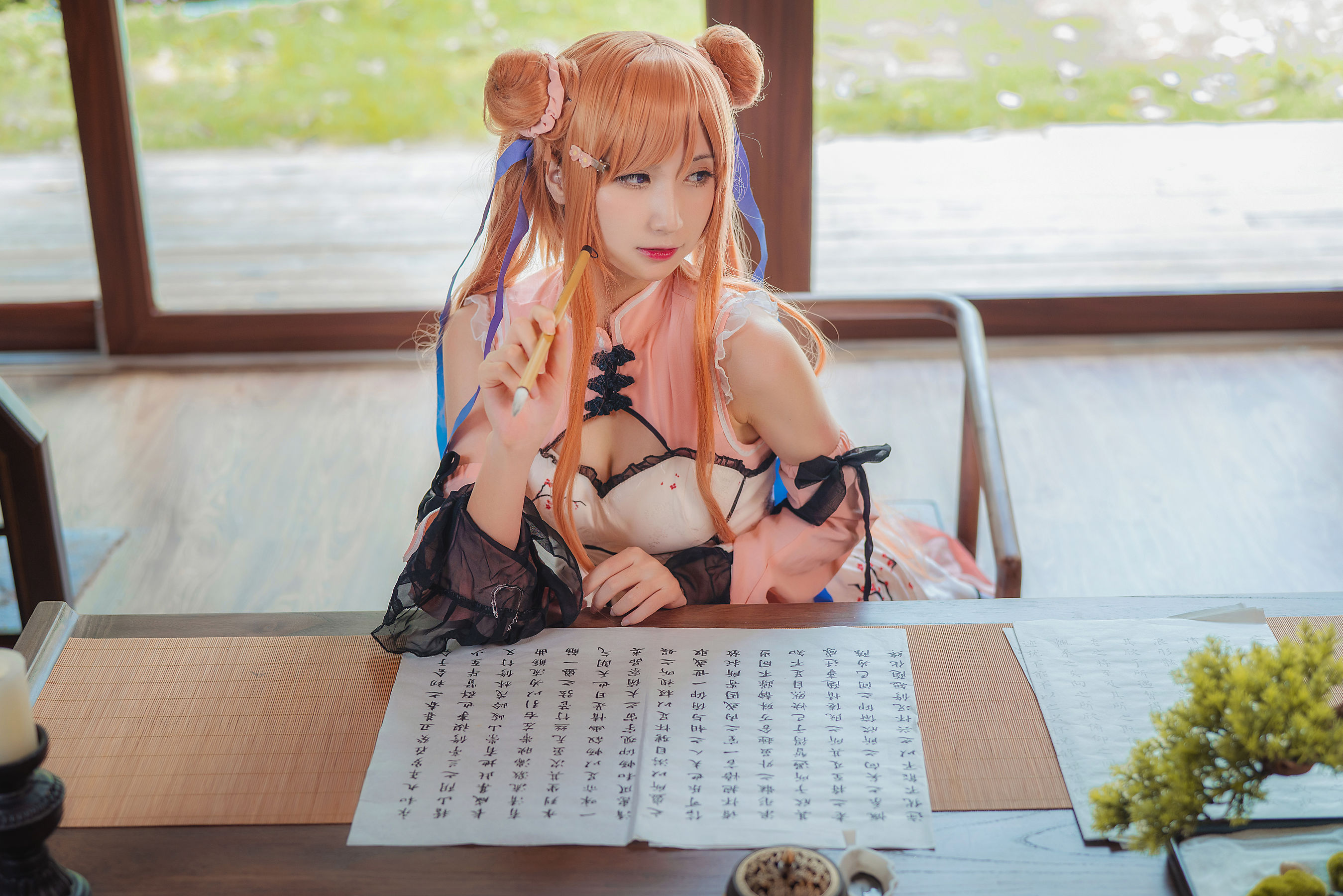 [福利COS] 贝儿酱Miki - 春梅COS第4张