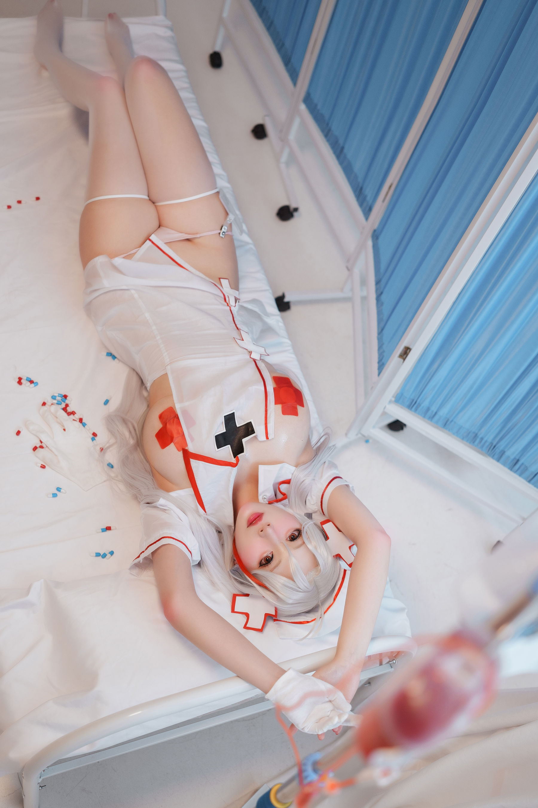 [福利COS] 高颜值coser念念_D - 欧根护士第1张