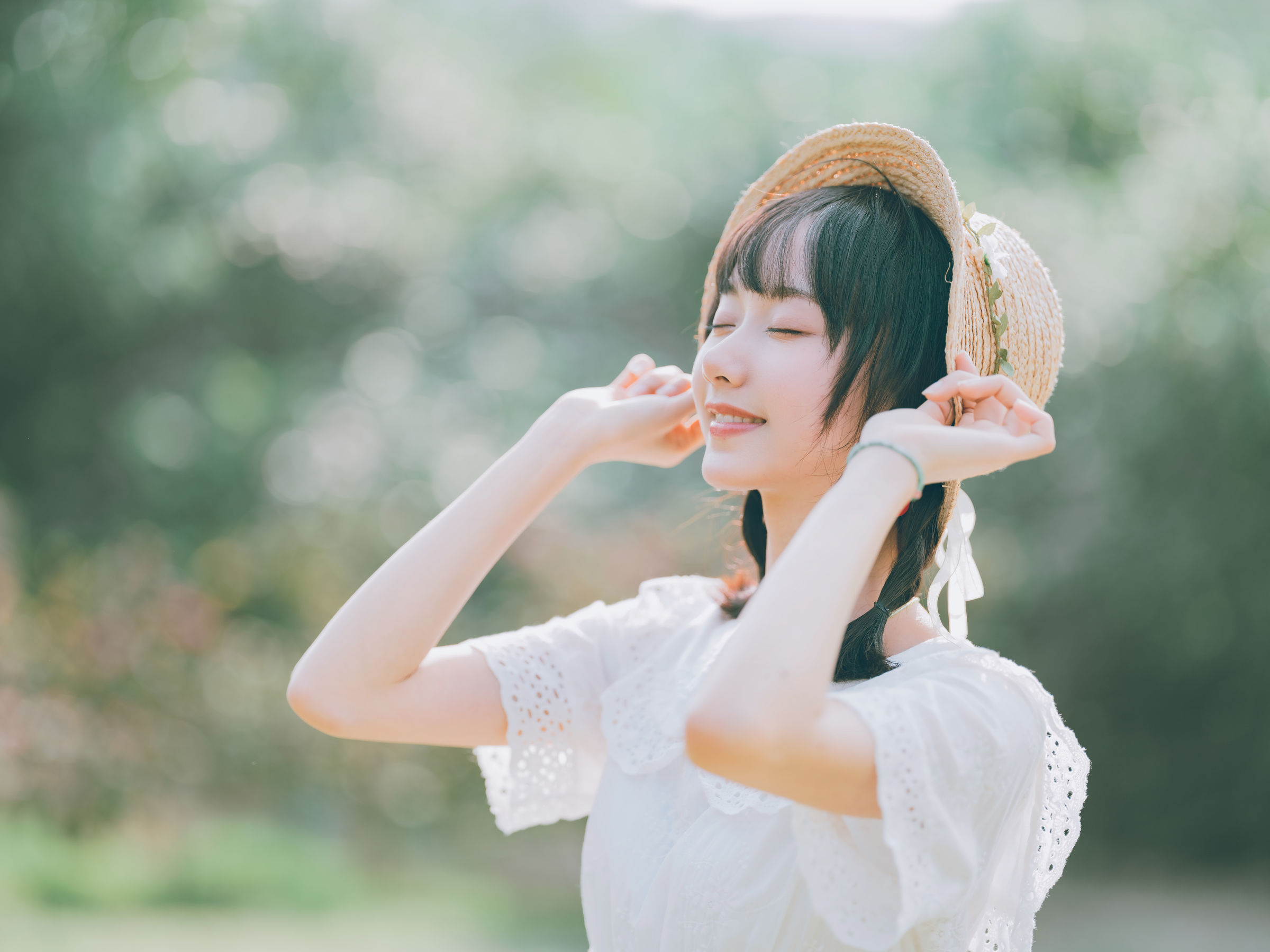 [福利COS] 萌系小姐姐木绵绵OwO - 夏日彩虹第1张