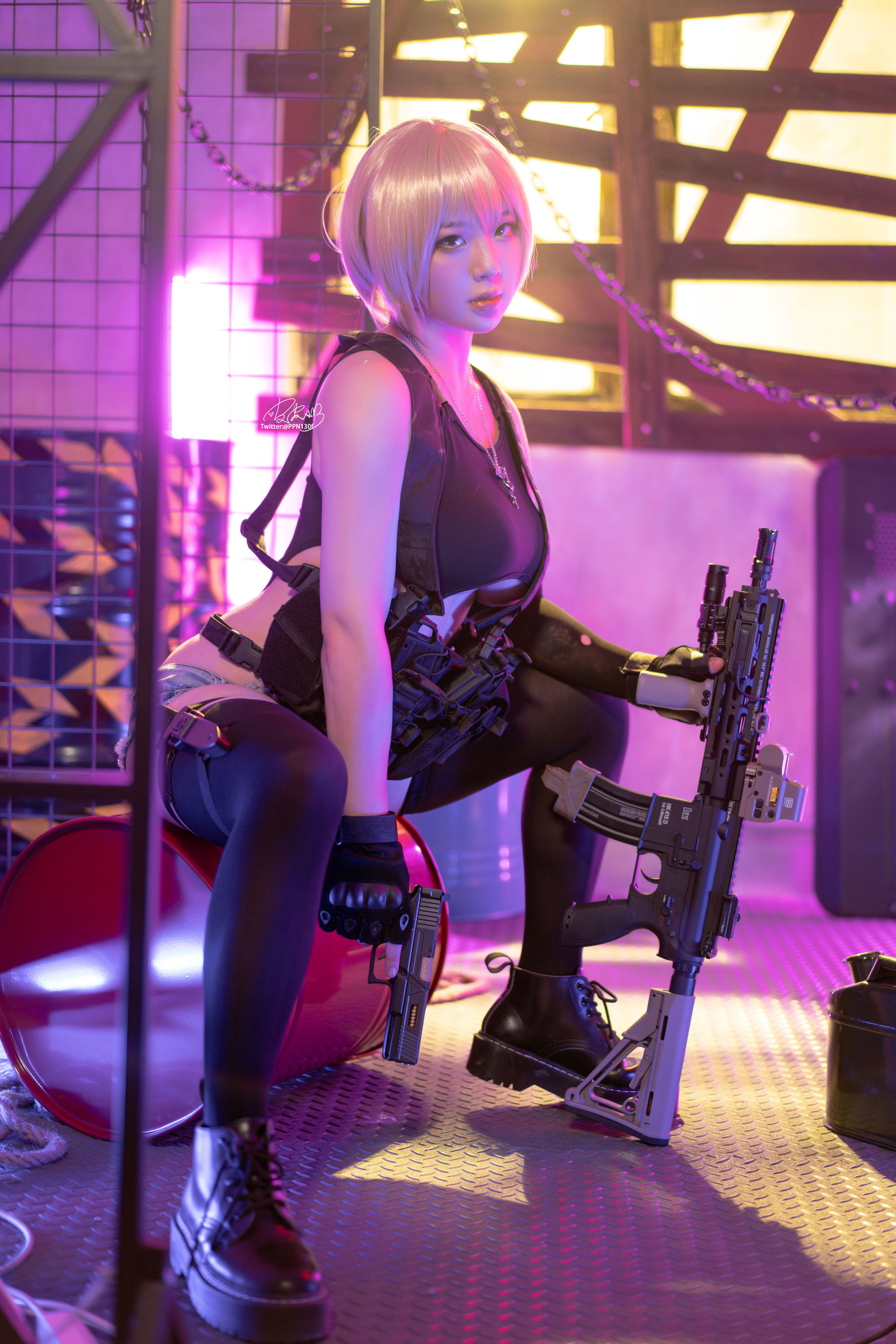 [福利COS] 皮皮奶可可爱了啦 - 战术背心第4张