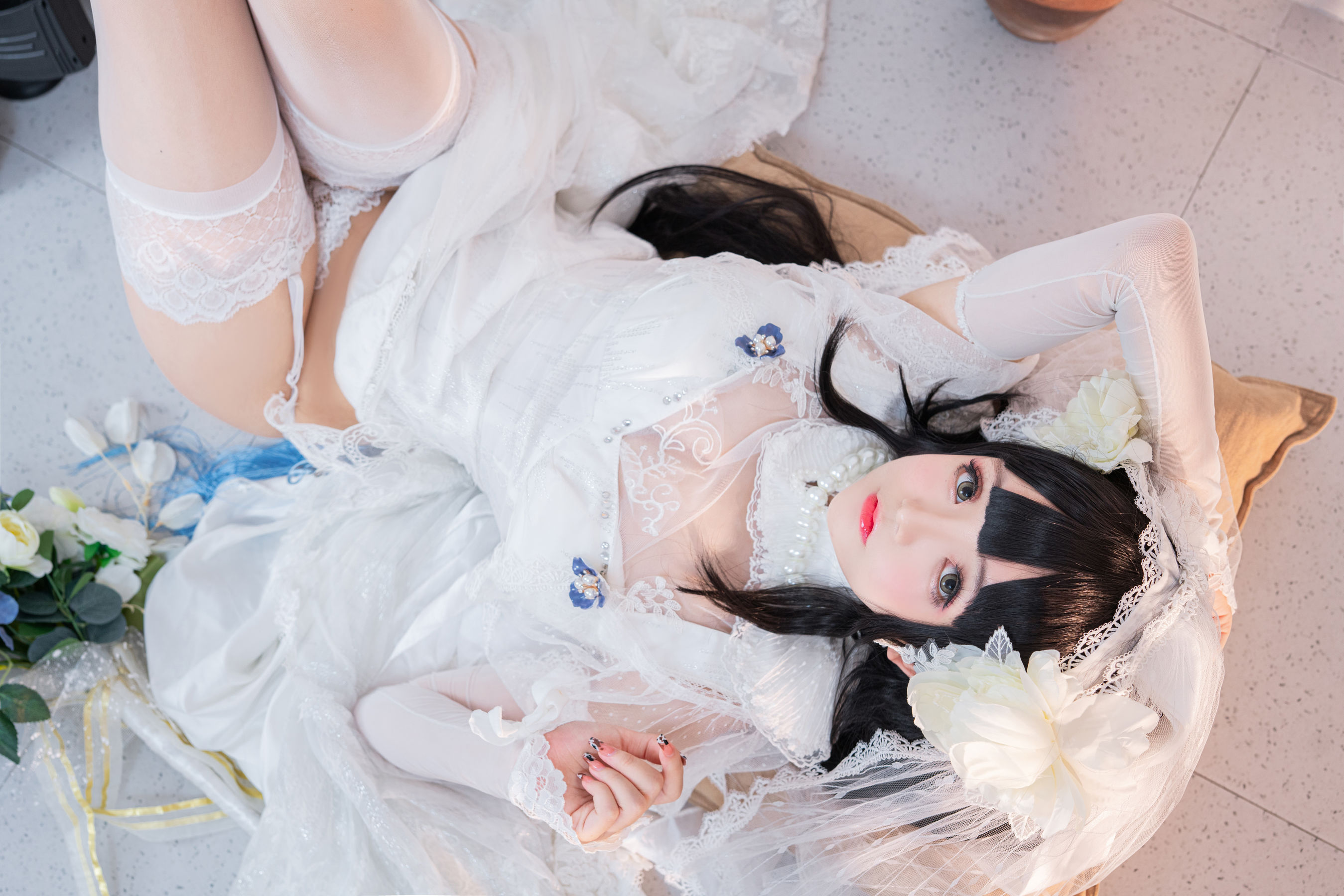 [福利COS] Cosplay日奈娇 - 95式婚纱第11张