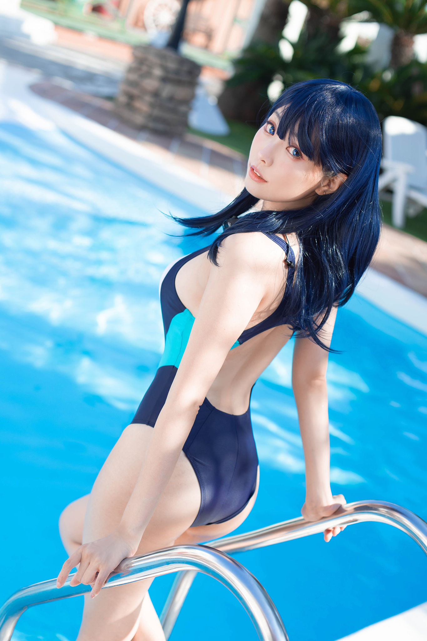 [福利COS] Ely_eee(ElyEE子) - 六花 Swinsuit第5张