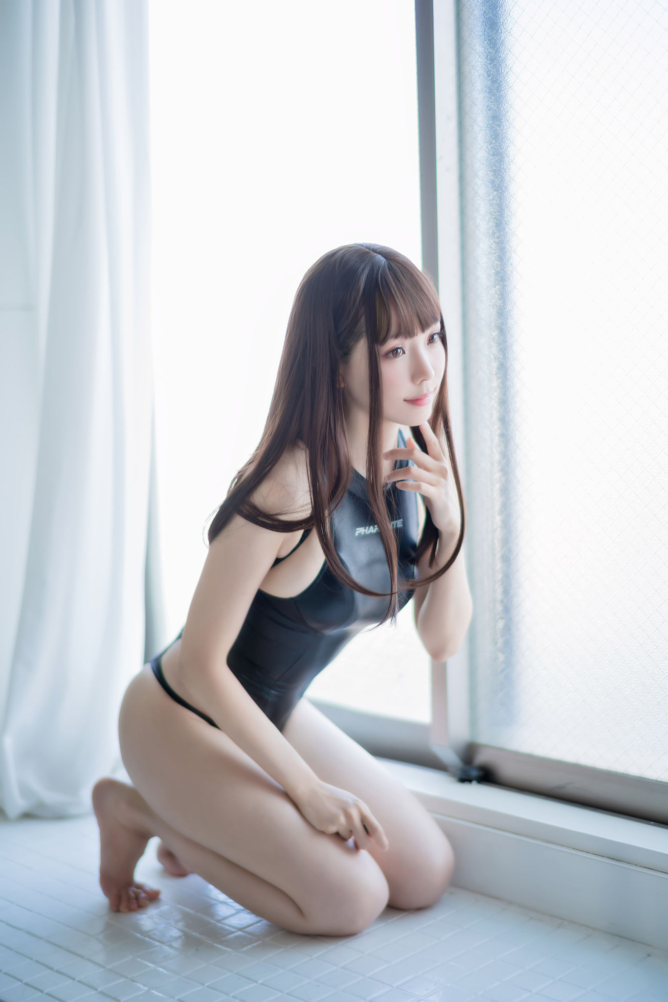 [福利COS] Ely_eee(ElyEE子) - Racing Swimsuit 競泳水手服第9张