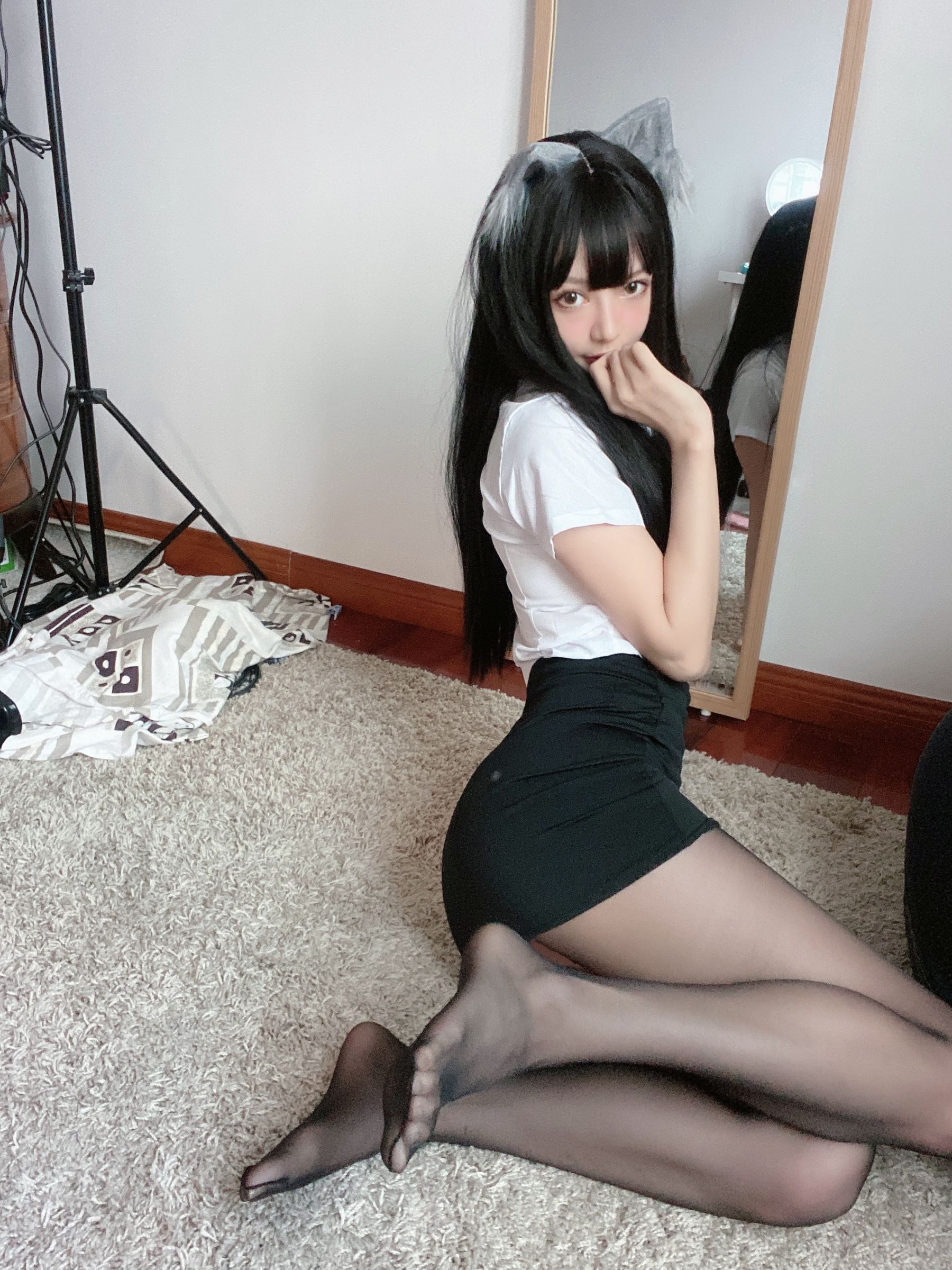 [福利COS] 51酱 - OL衬衣第5张