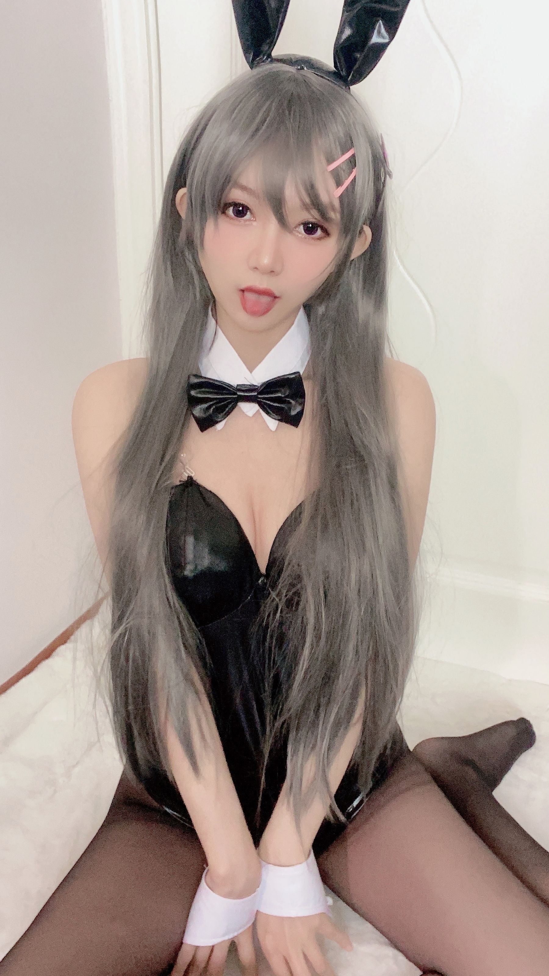 [福利COS] 51酱 - 麻衣兔女郎第8张