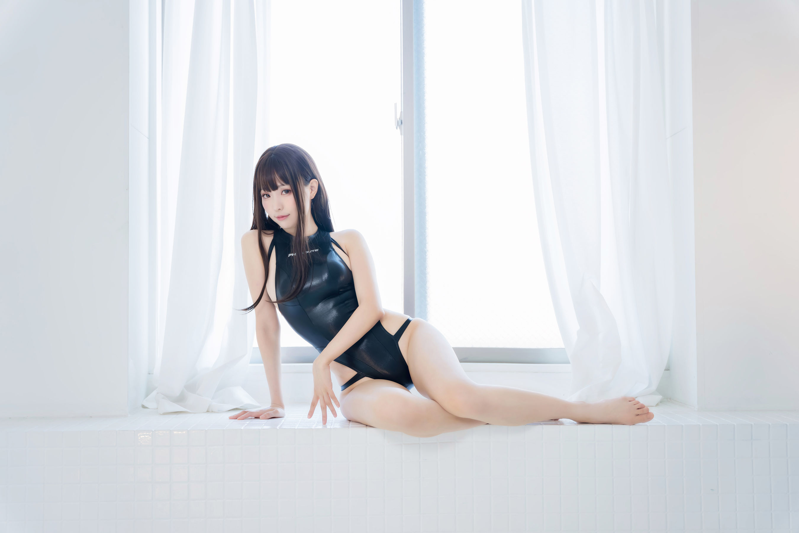 [福利COS] Ely_eee(ElyEE子) - Racing Swimsuit 競泳水手服第5张