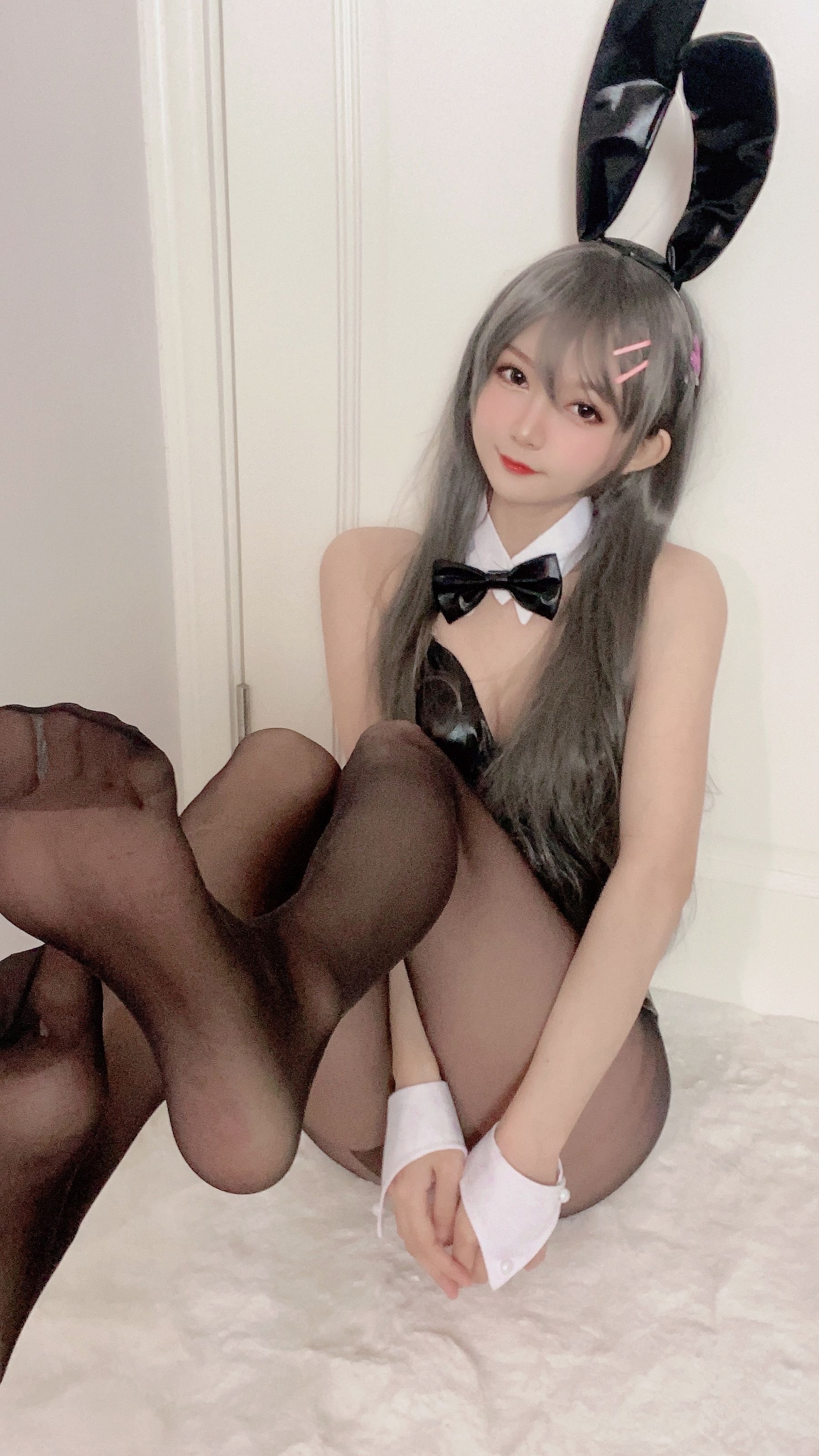 [福利COS] 51酱 - 麻衣兔女郎第3张